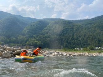 云锣山青龙峡漂流景区旅行图片 3