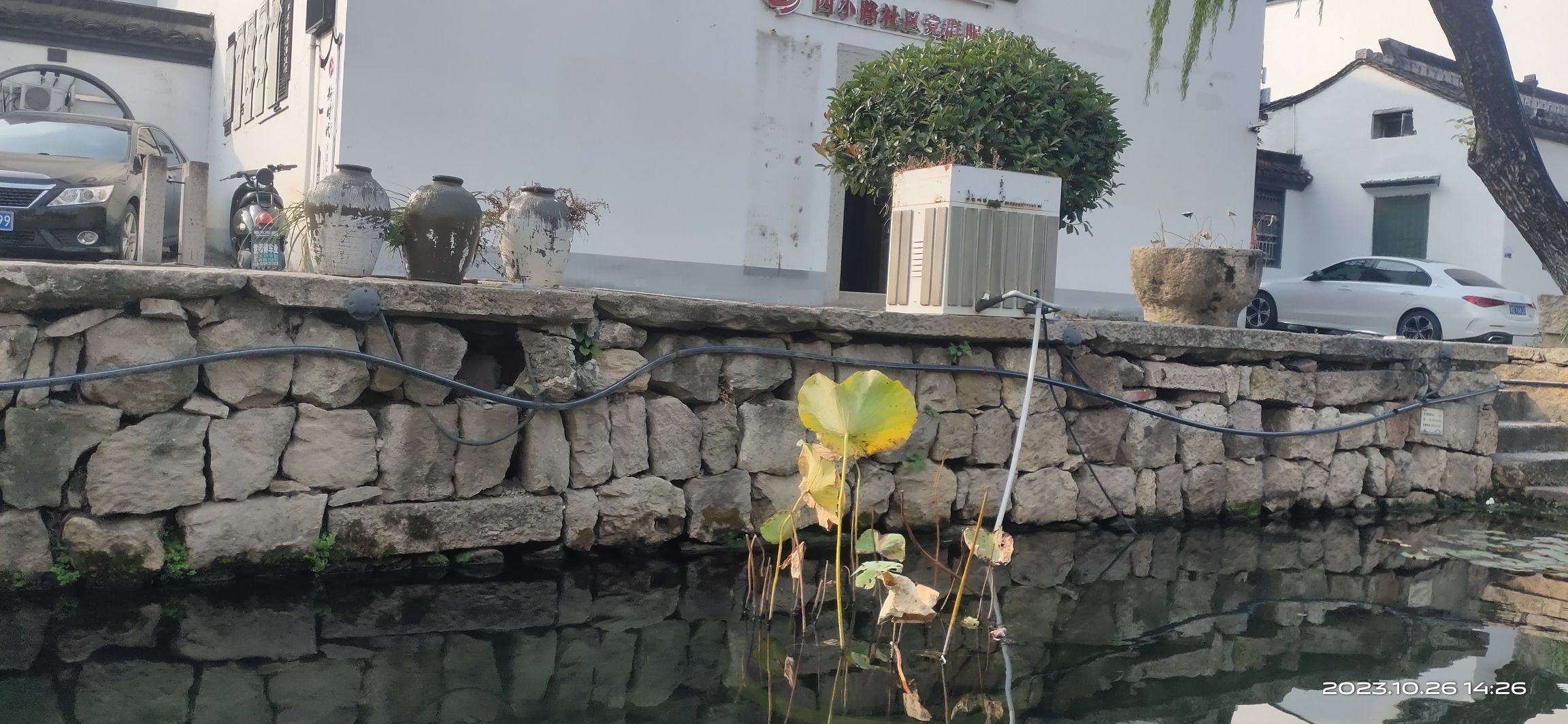 城市广场乌篷船码头旅行图片 3