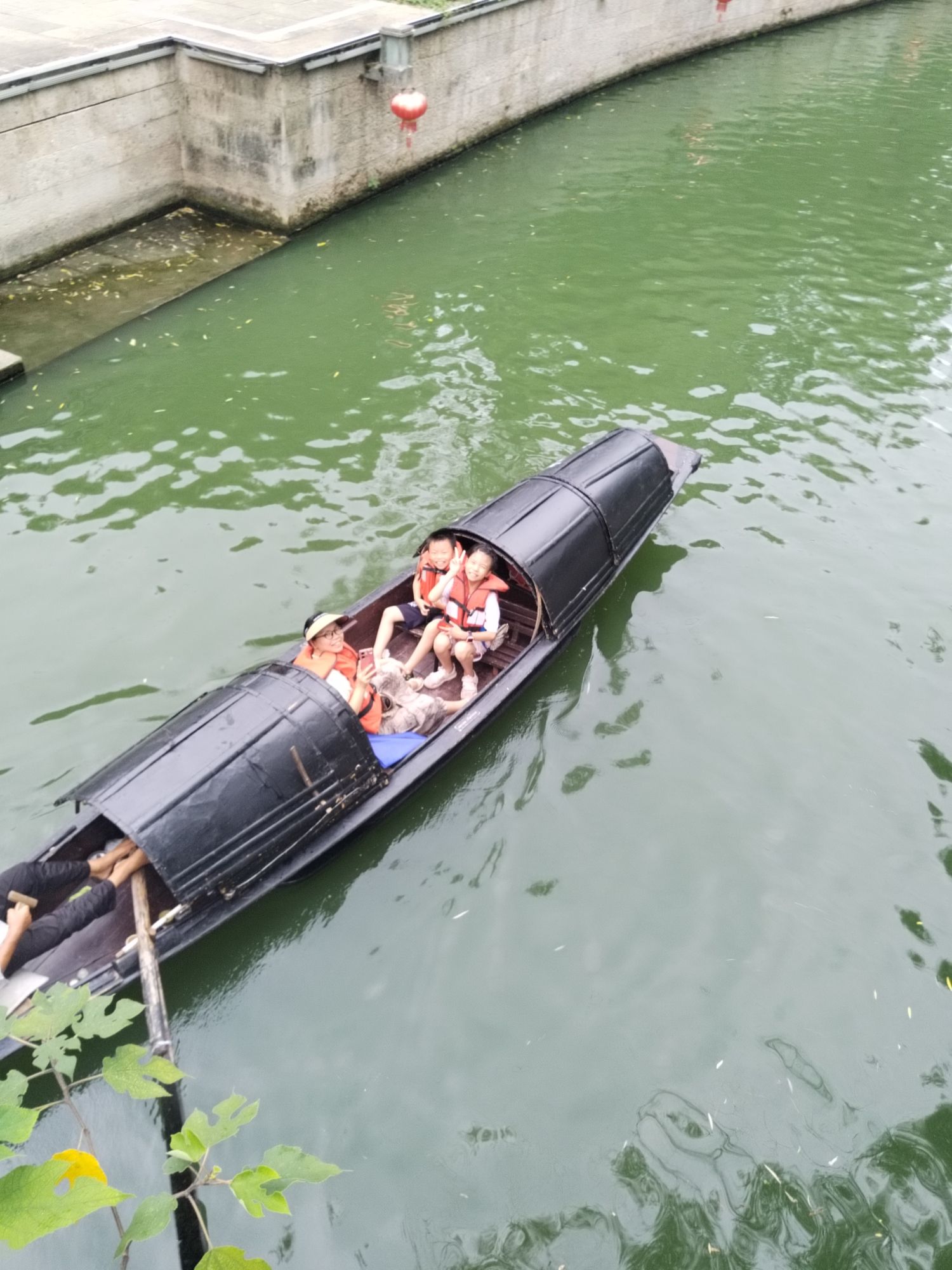城市广场乌篷船码头旅行图片 2