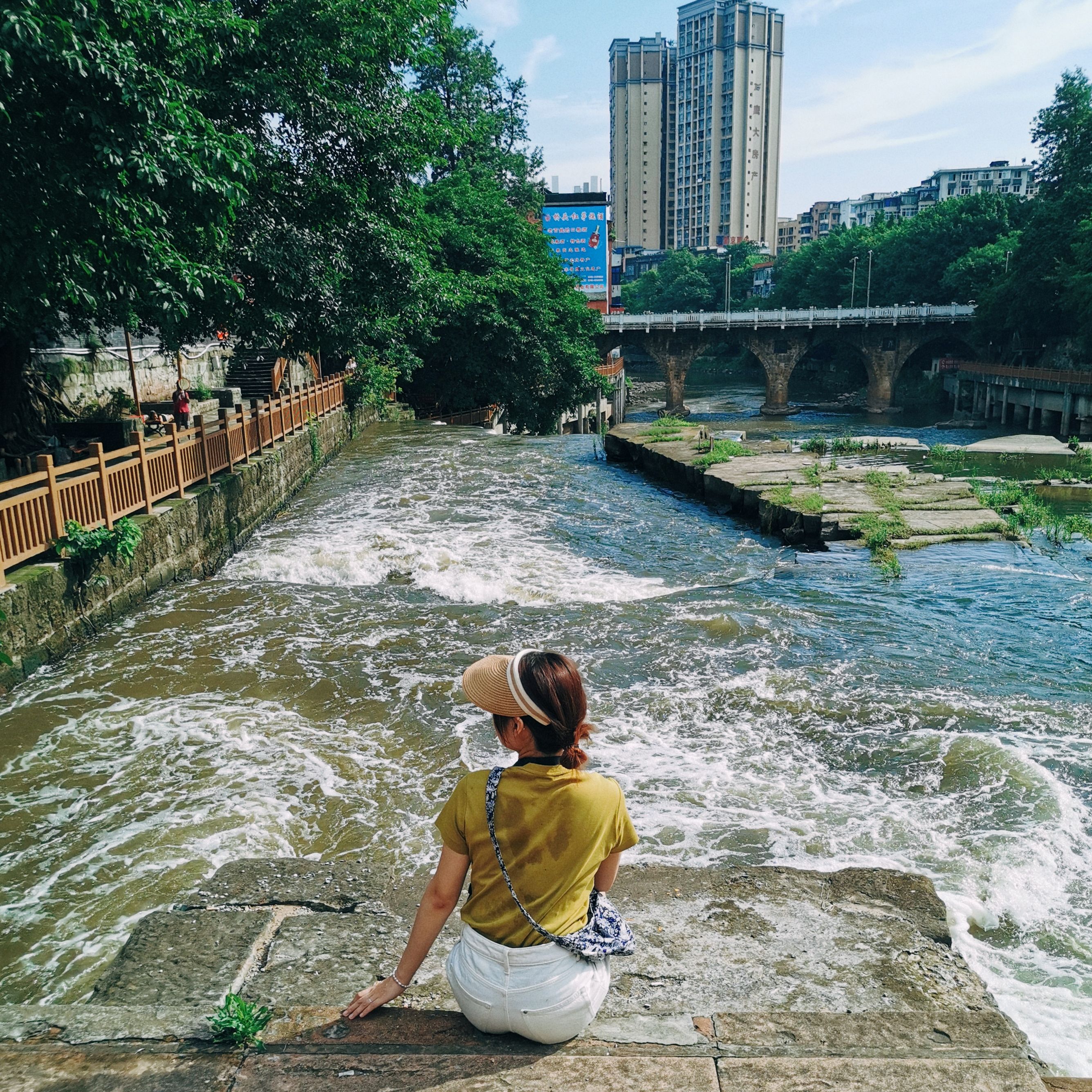 贡井平桥瀑布旅行图片 3
