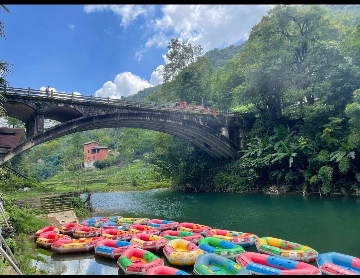 十二滩漂流景区旅行图片 2