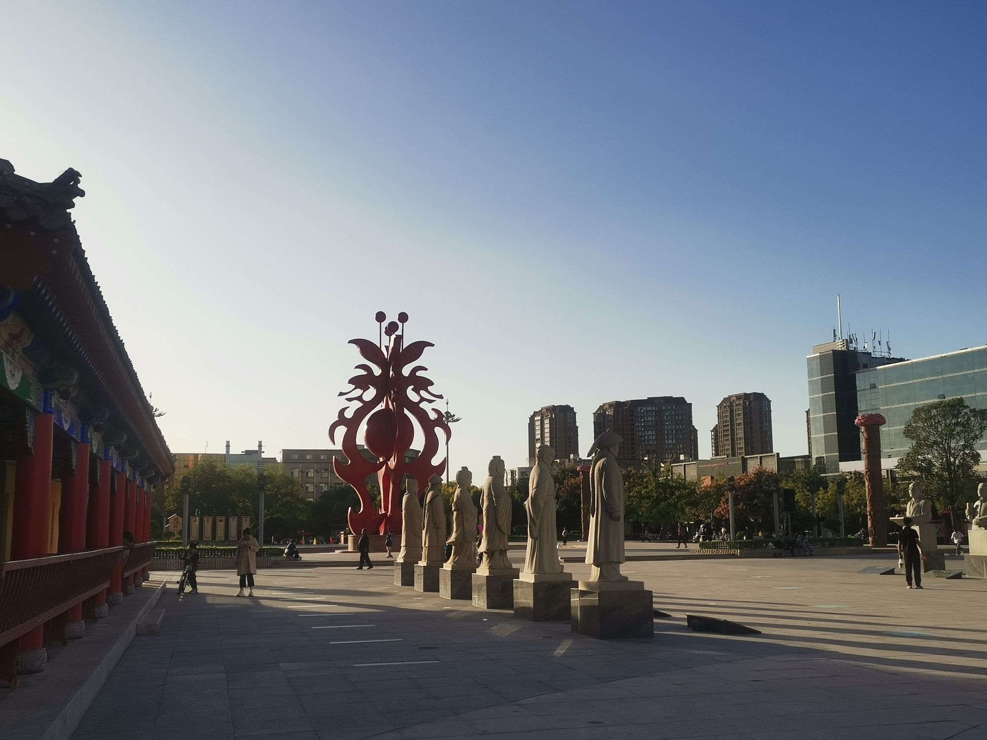 洪洞中心广场旅行图片 2