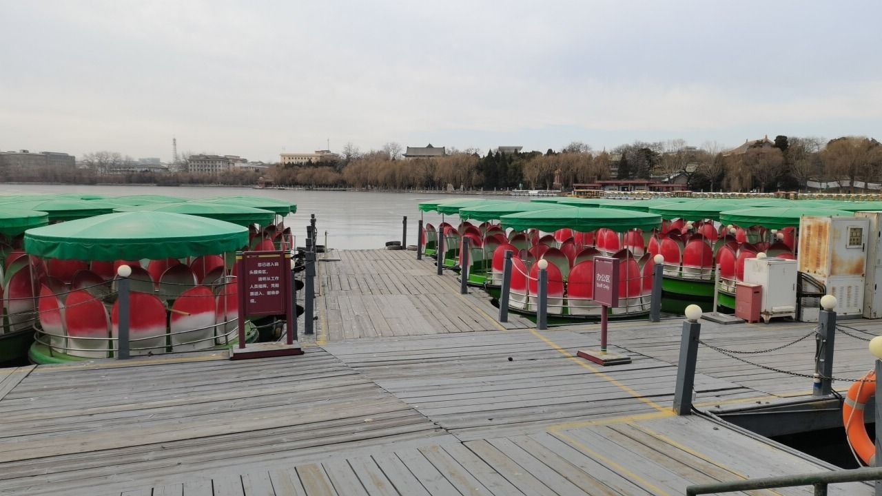 北海公园-北海荷花船