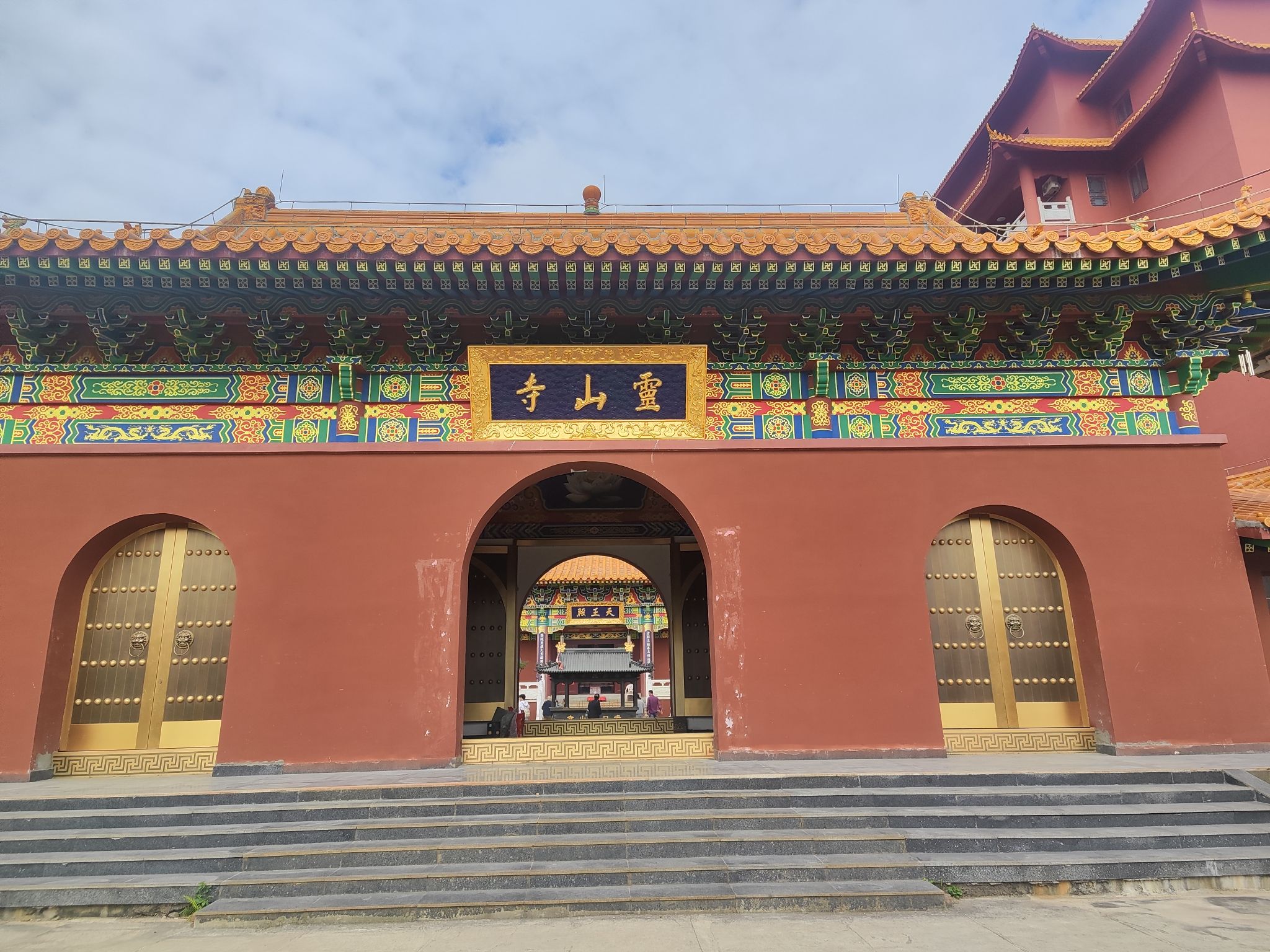 灵山寺景点图片