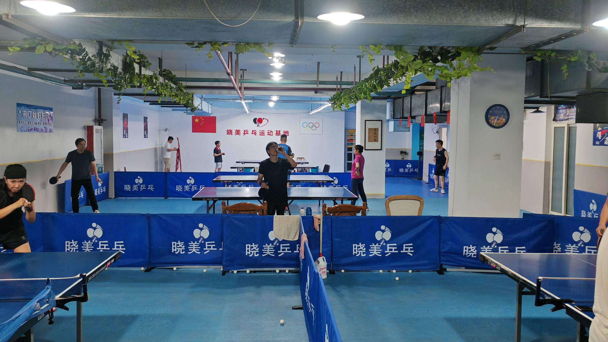 场地封面-晓美乒乓球俱乐部