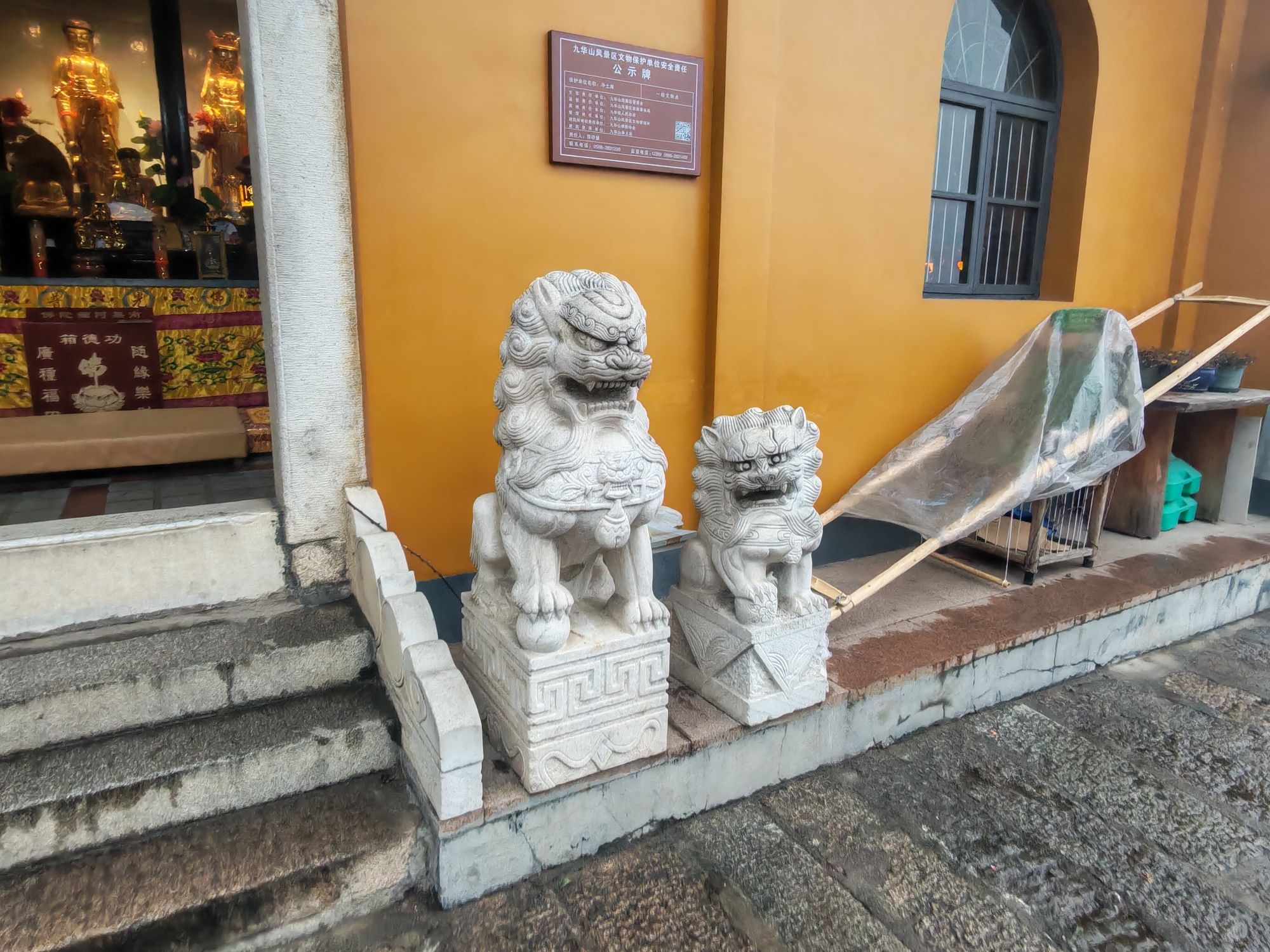 九华山风景区-净土庵实景照片