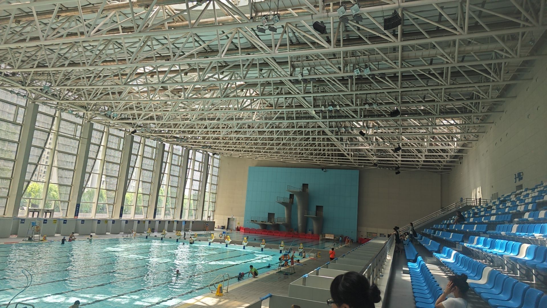 中国轻纺城体育中心游泳馆