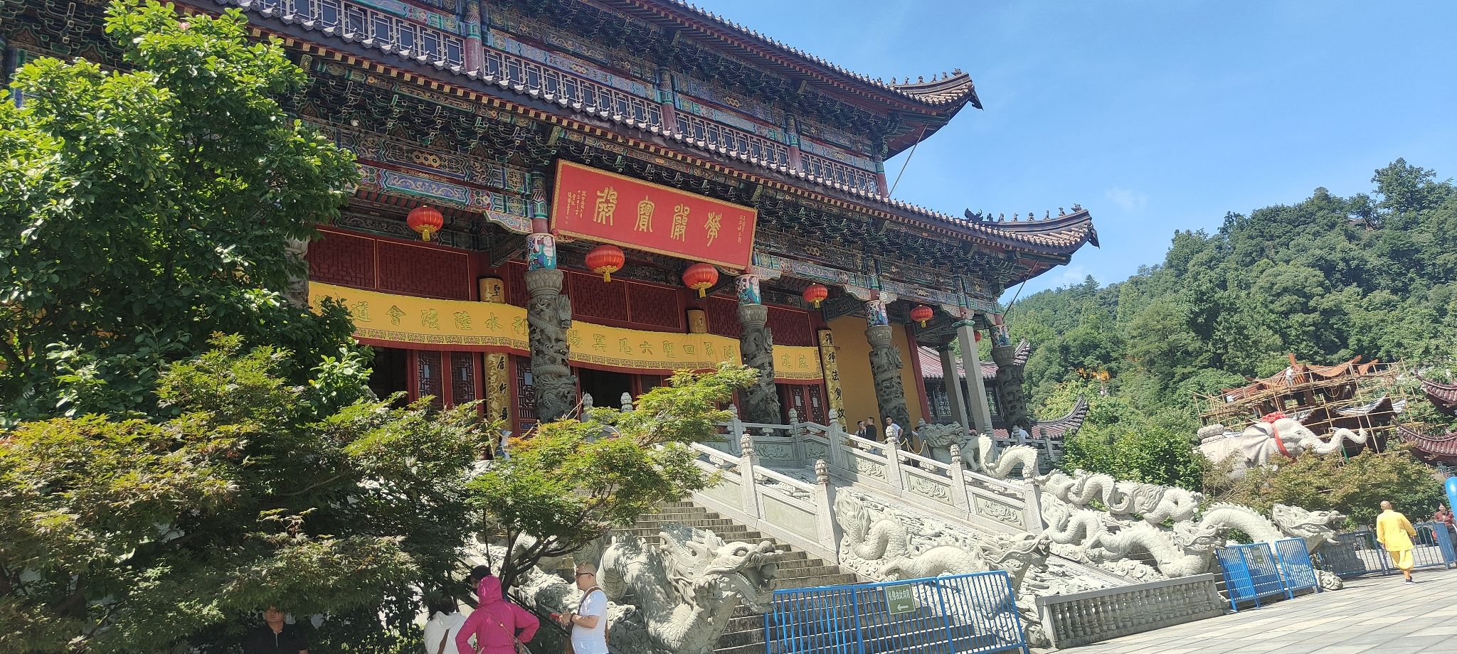 九华山风景区-通慧庵实景照片