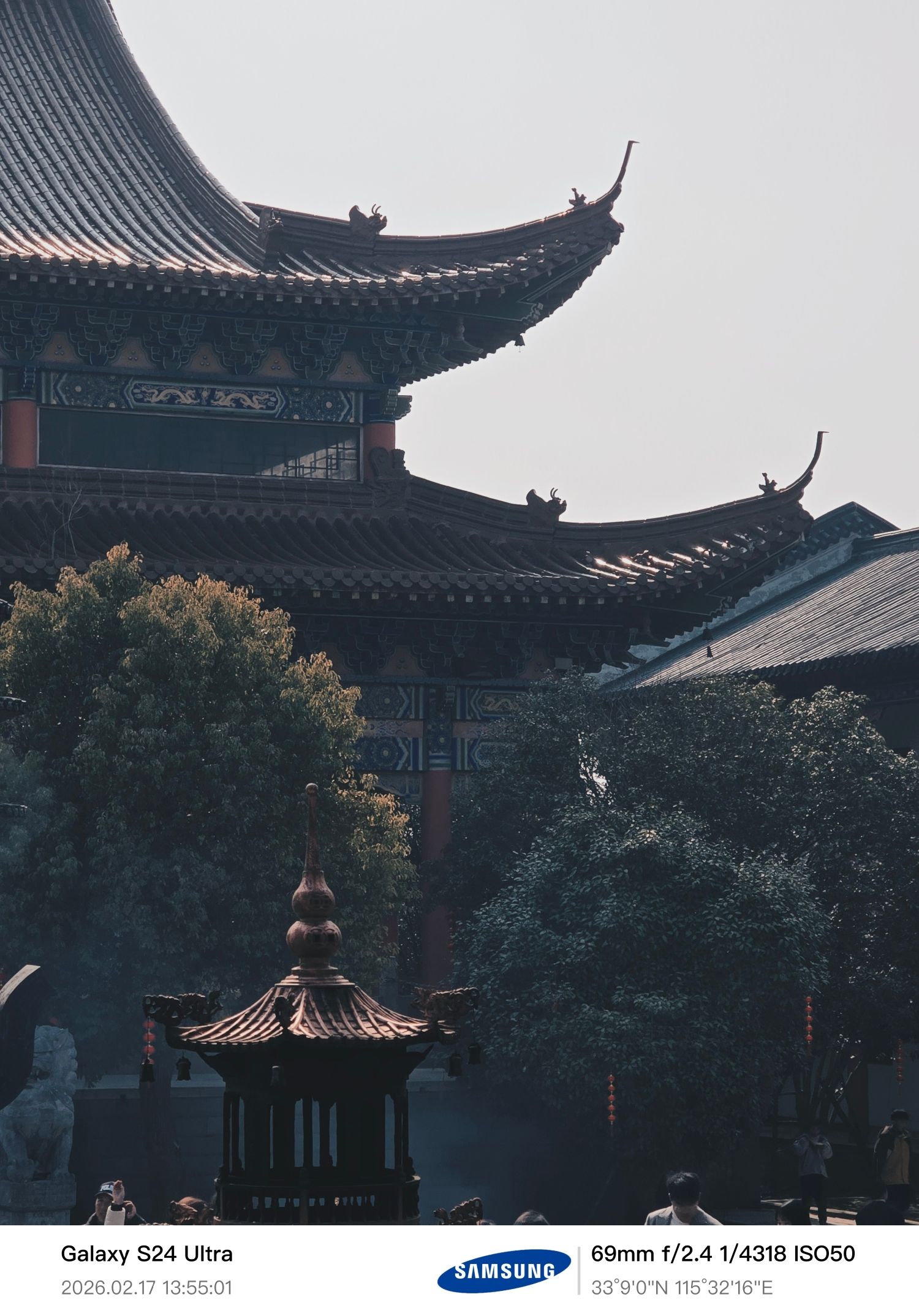禅堂古寺实景照片