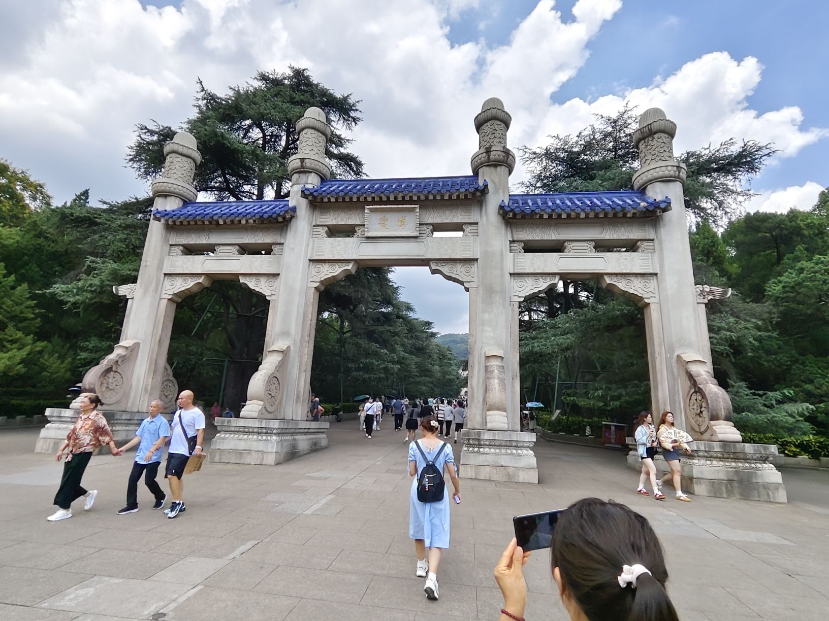 中山陵南广场