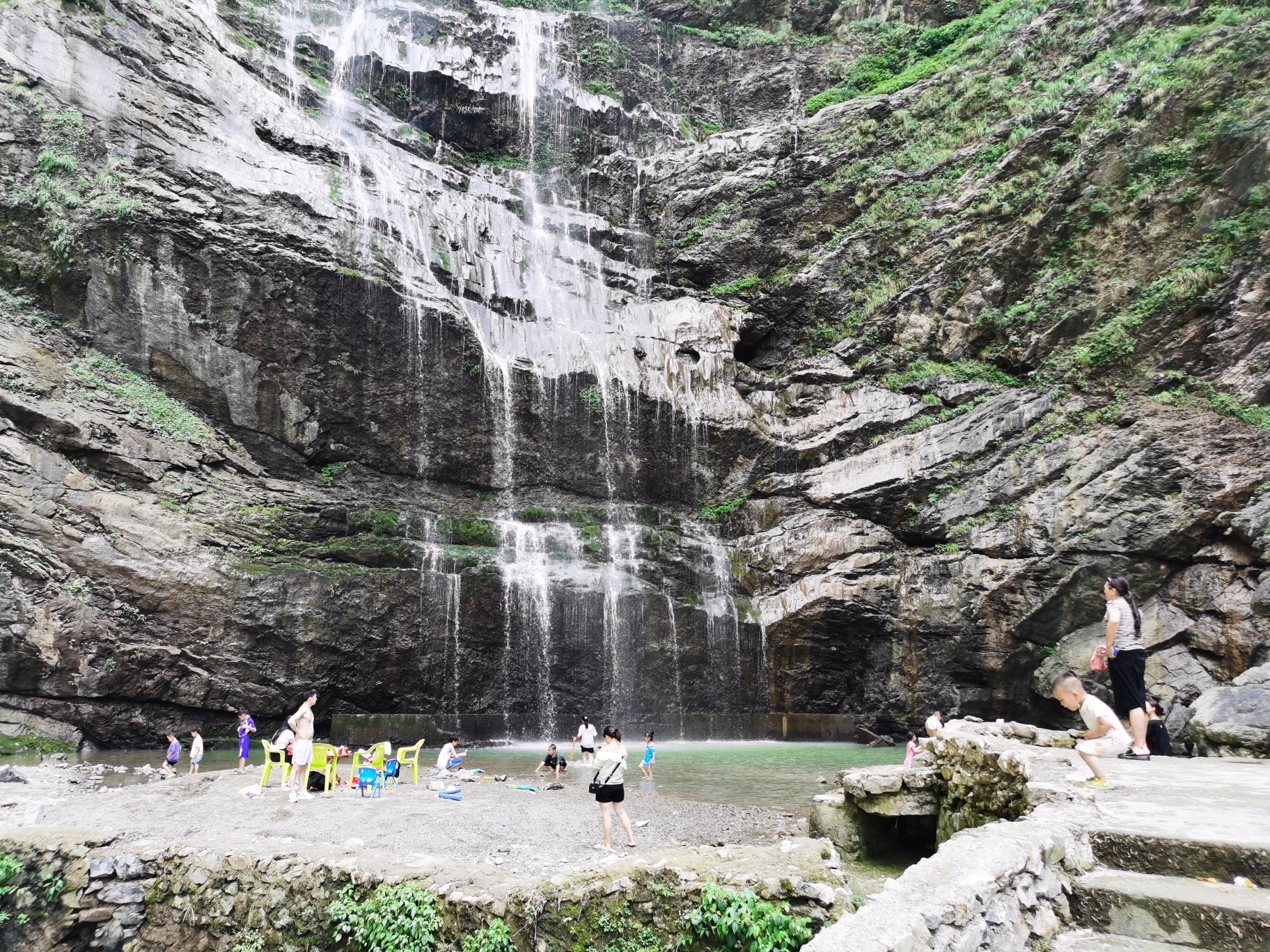玛琉岩瀑布风景区旅行图片 3