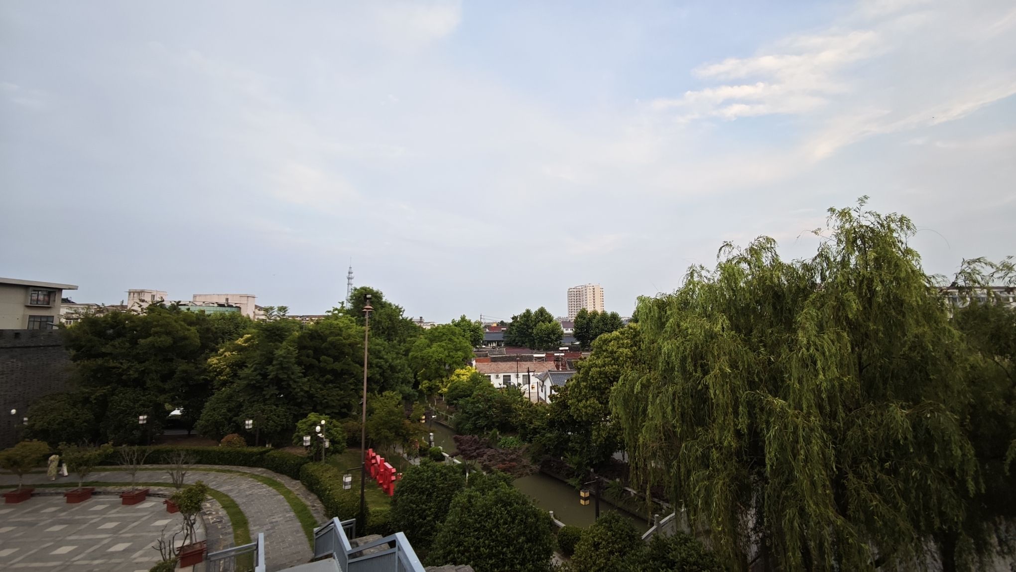 高邮市北门城墙遗址公园旅行图片 2