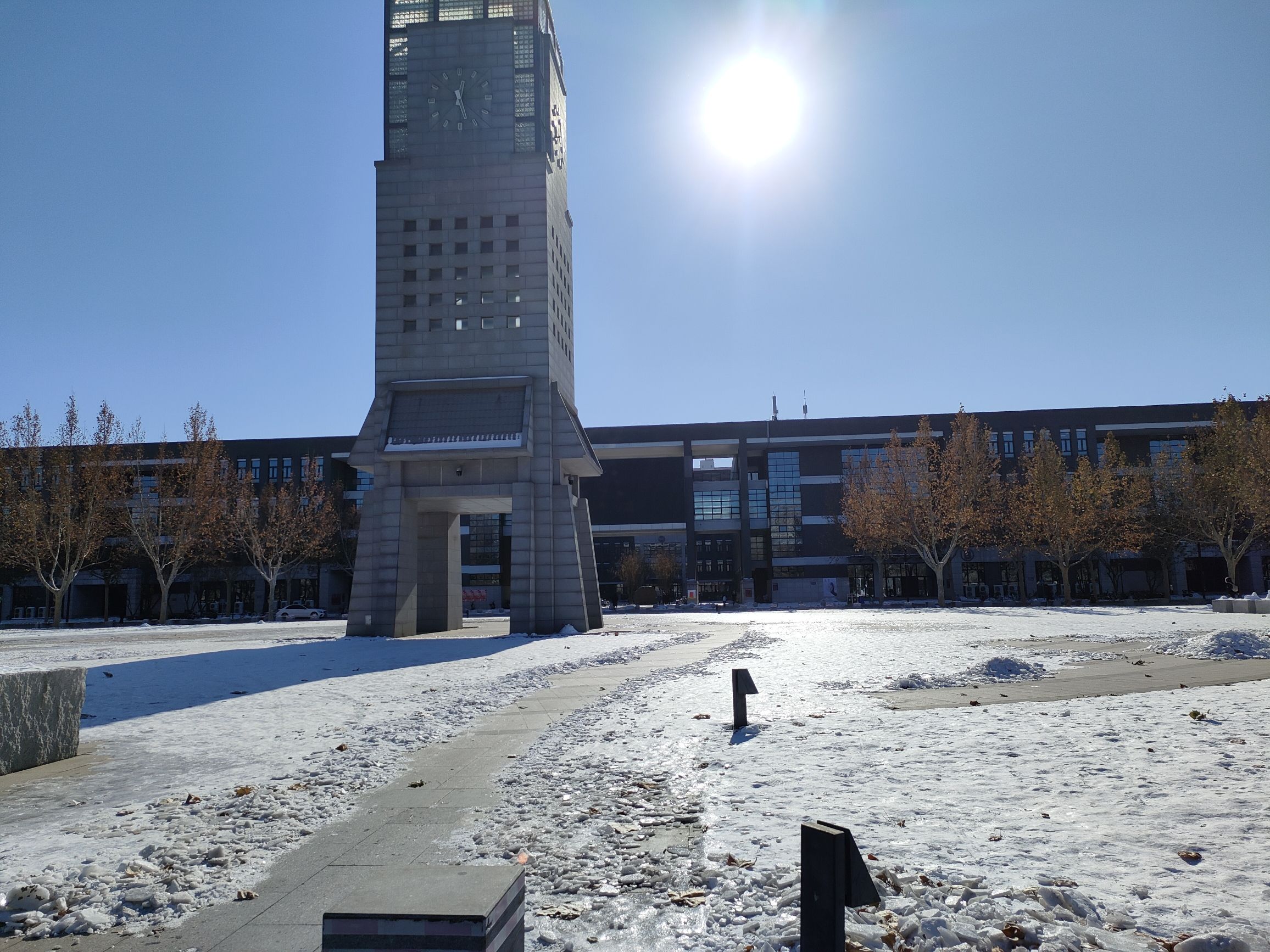河北师范大学新校区-四方广场旅行图片 2