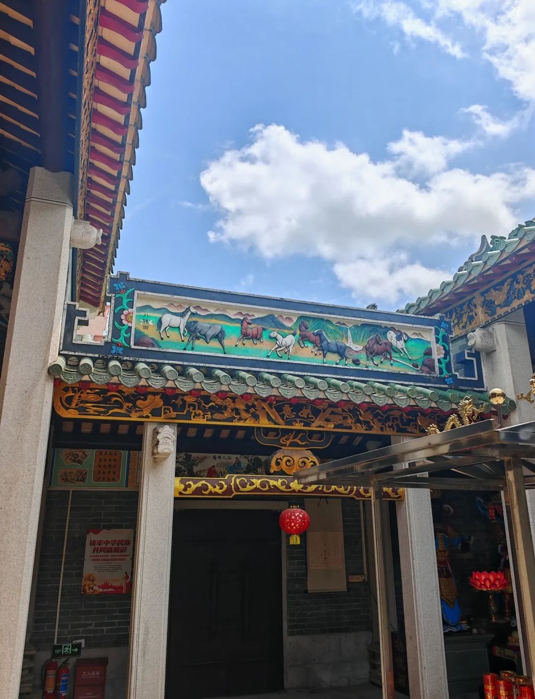 洪圣古庙实景照片