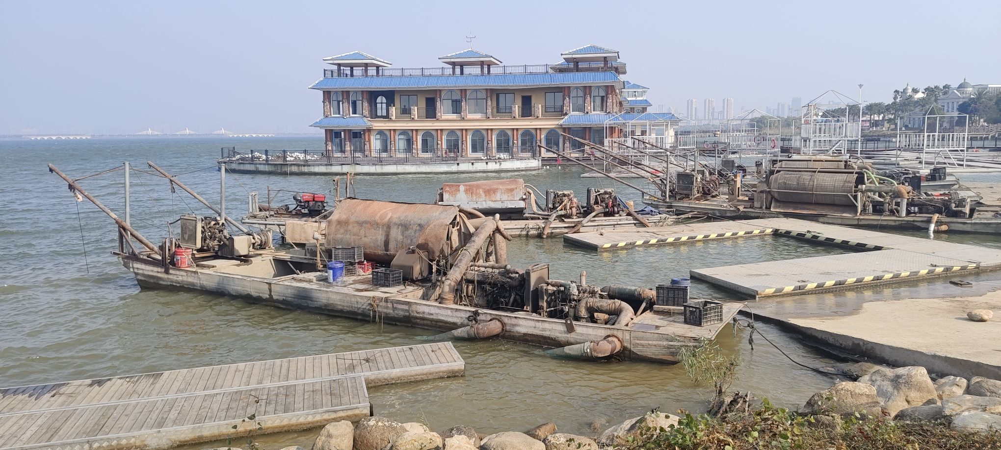 八里湖婚礼公园旅行图片 1
