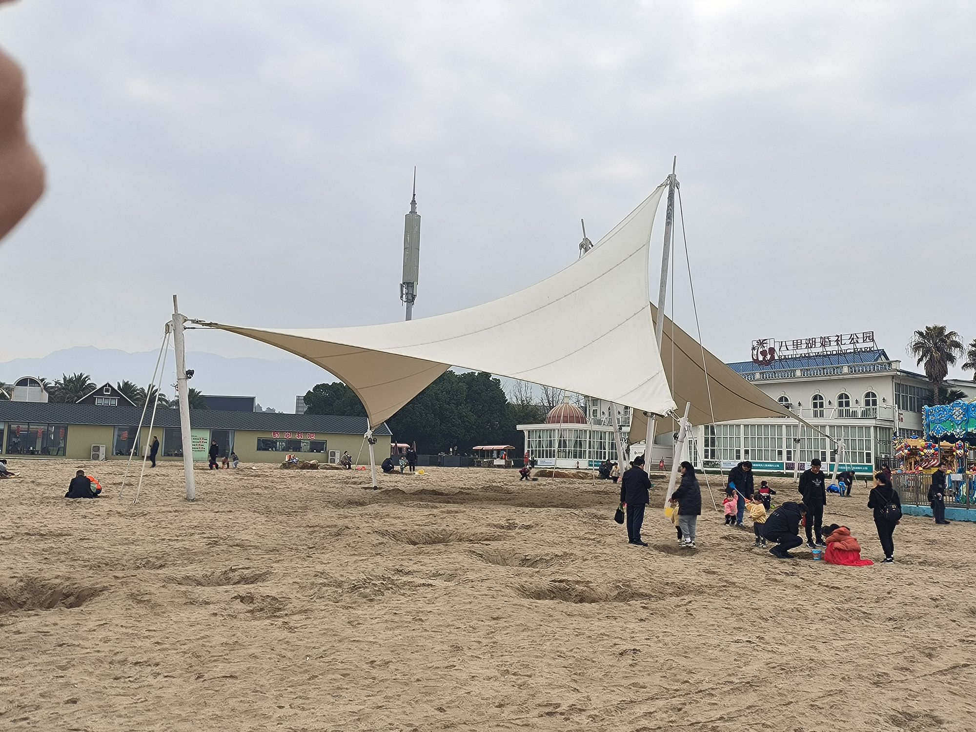 八里湖婚礼公园旅行图片 3