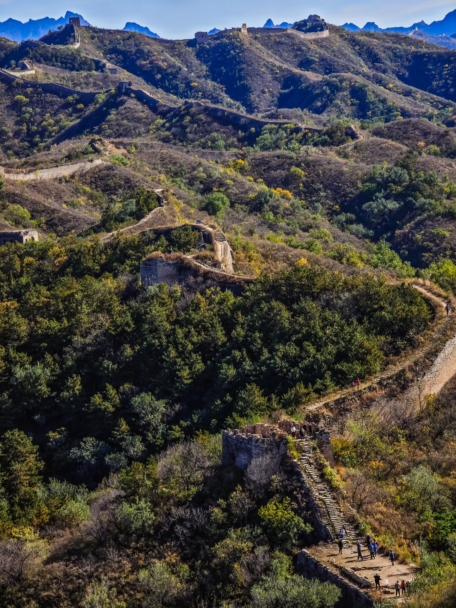 蟠龙山长城旅行图片 1