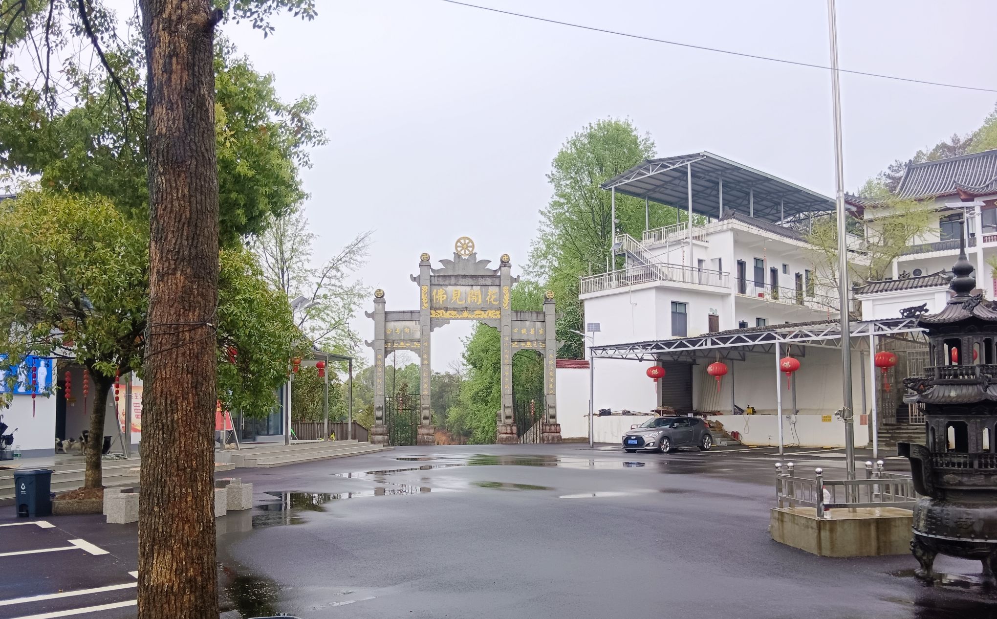 汨罗崇善古寺实景照片