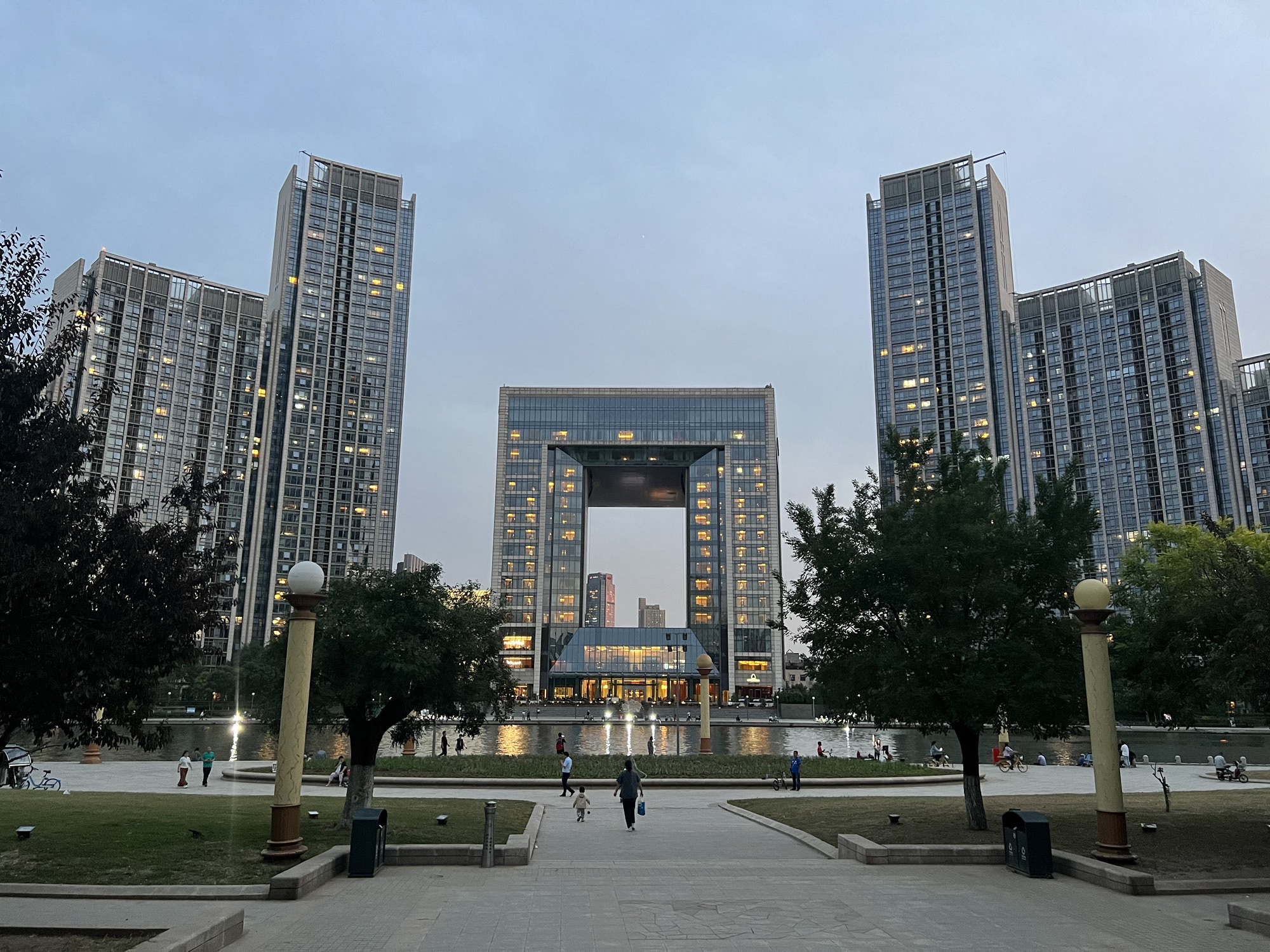 海河中心广场公园旅行图片 2