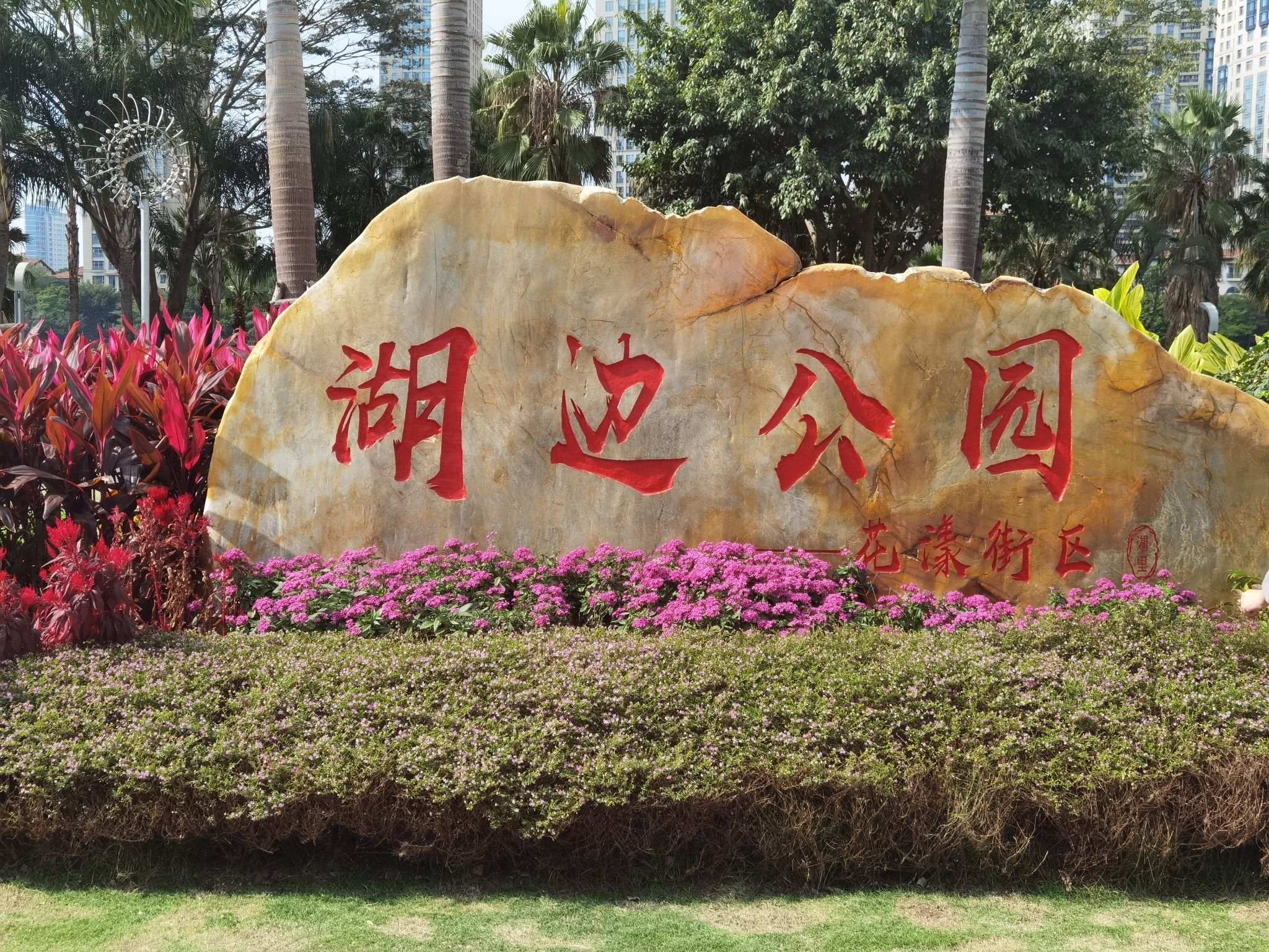 湖边公园旅行图片 1