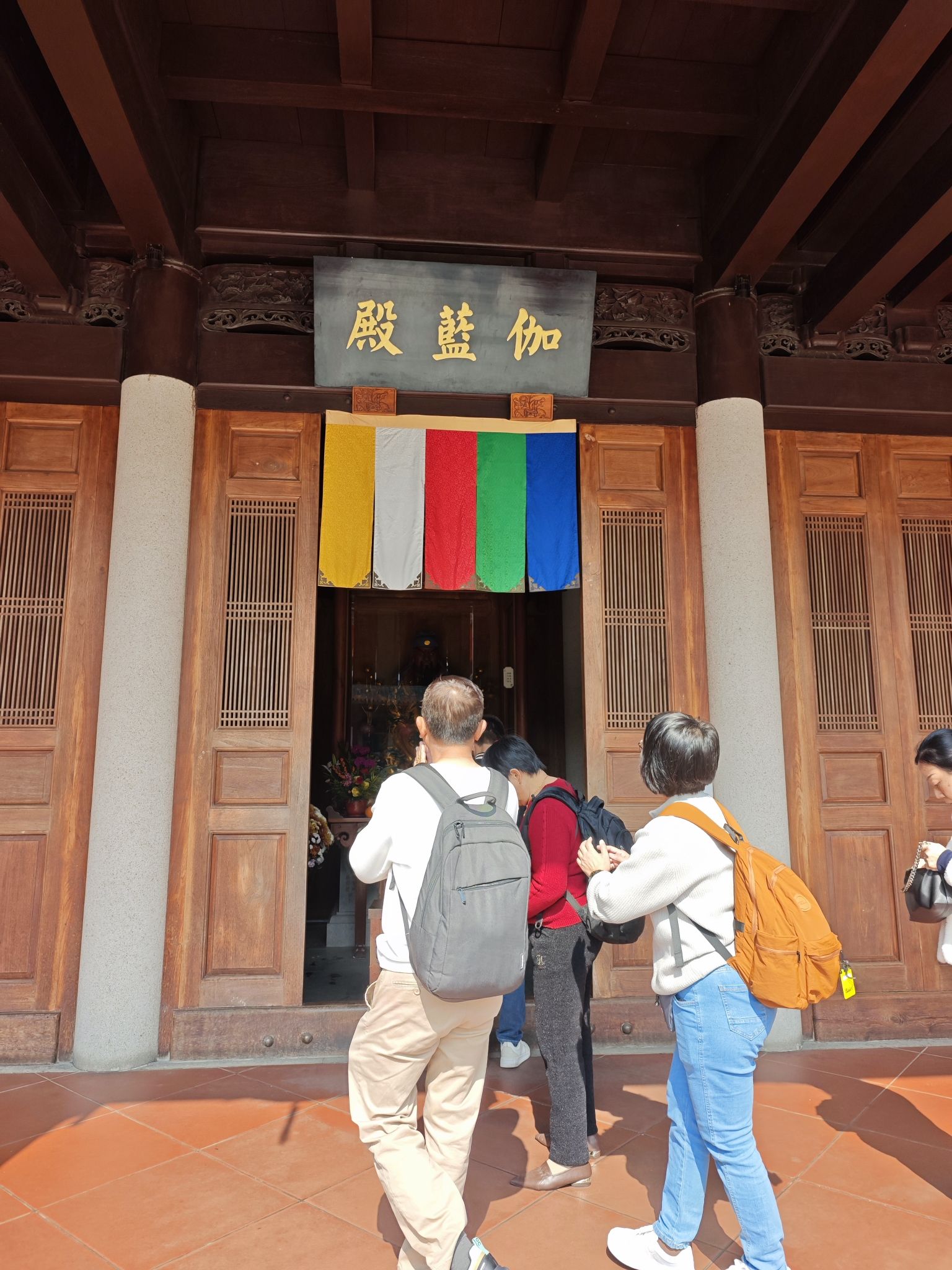 南普陀寺-伽蓝殿实景照片