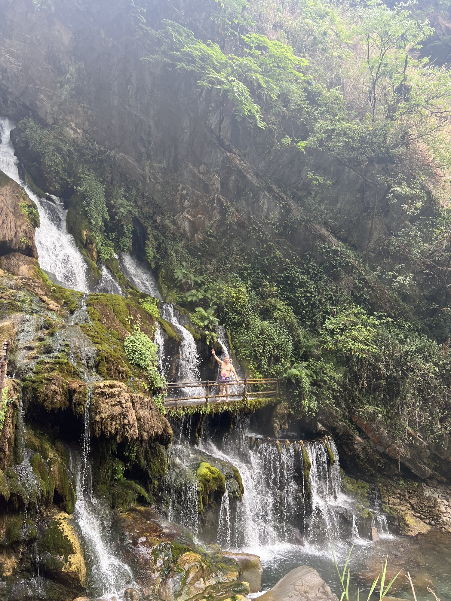 螺髻九十九里温泉瀑布风景区旅行图片 3