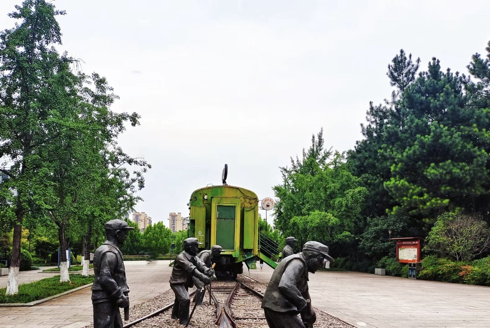 义乌火车主题公园旅行图片 2