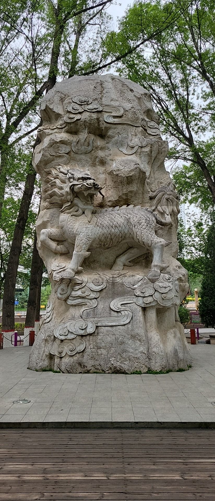 麒麟湾公园-麒麟献瑞