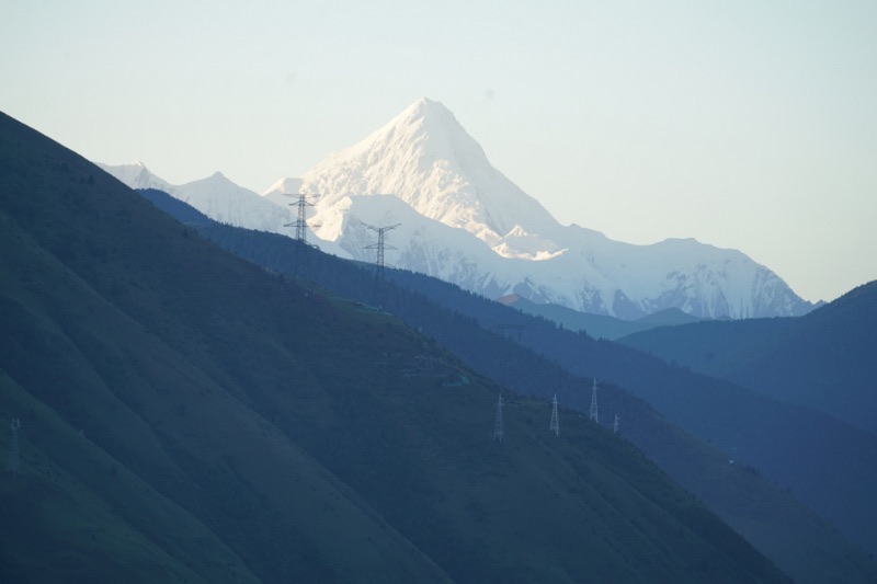 贡嘎雪山观景台旅行图片 2