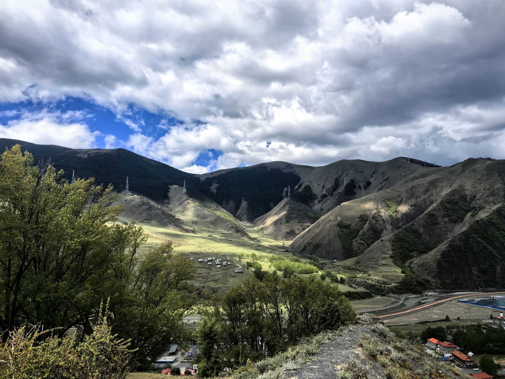 贡嘎雪山观景台旅行图片 2