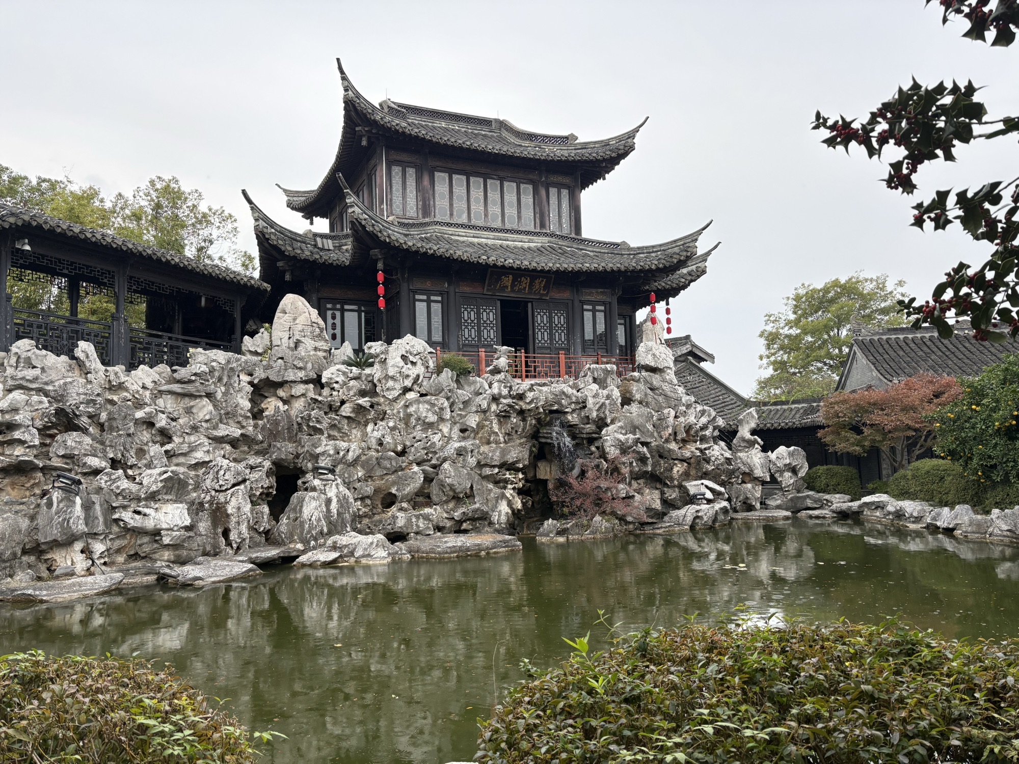 口岸雕花楼景区-枕涛榭
