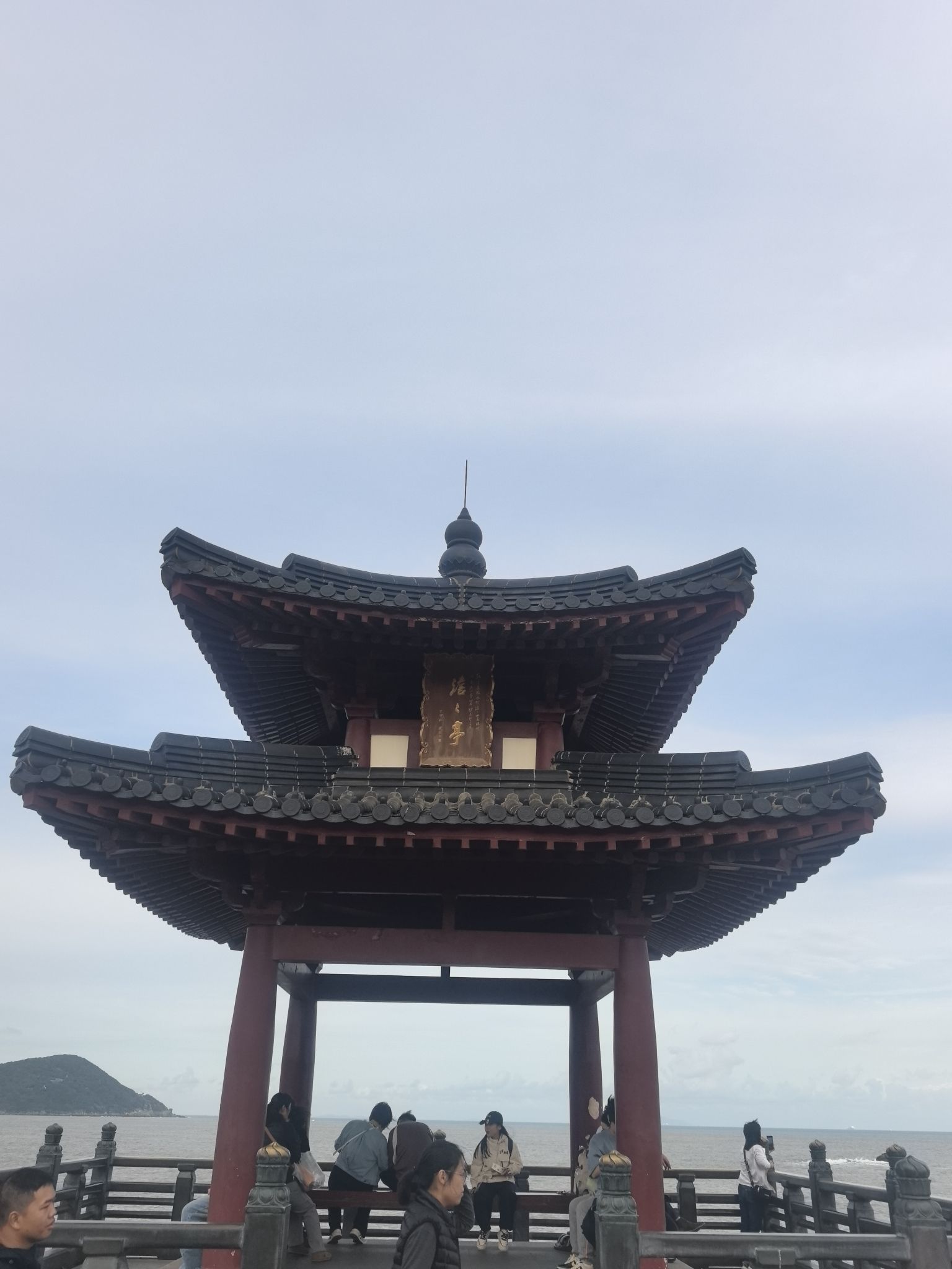 普陀山风景名胜区-澹澹亭