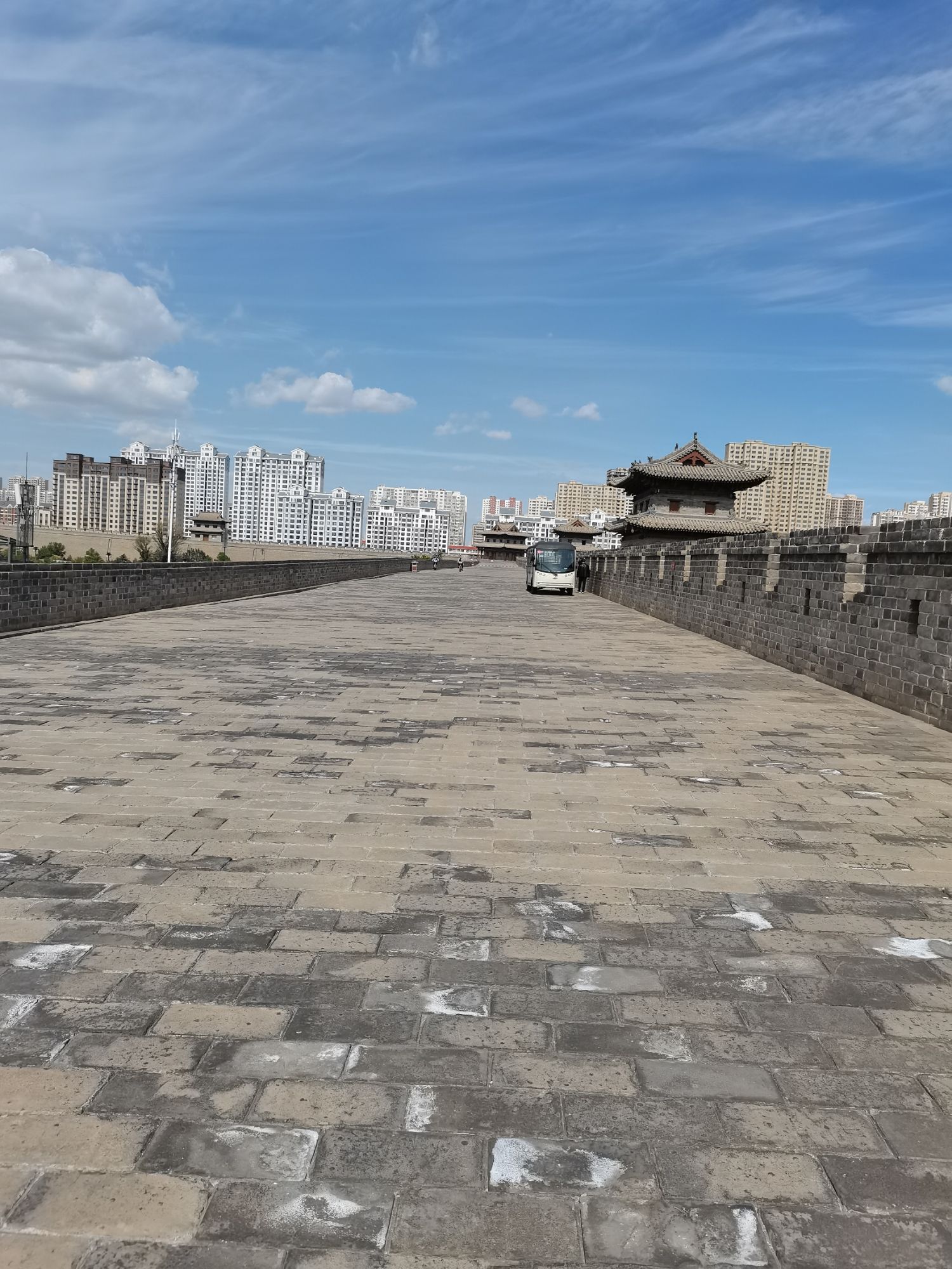 城墙带状公园-大同东城墙