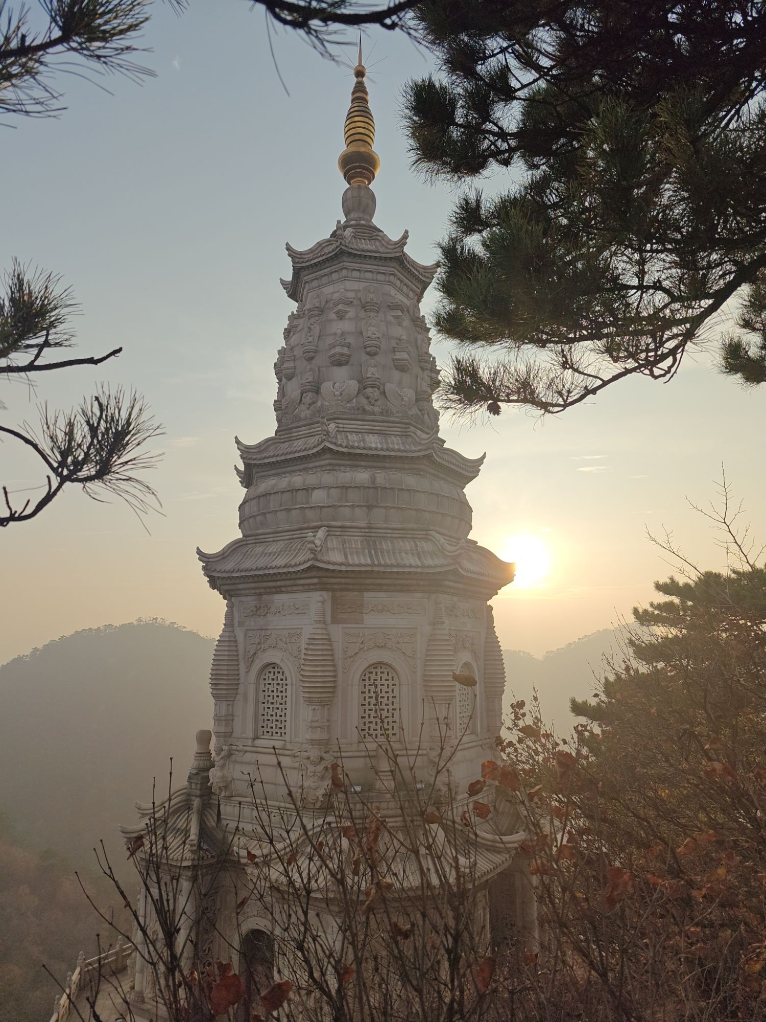 千山风景区-弥勒宝塔