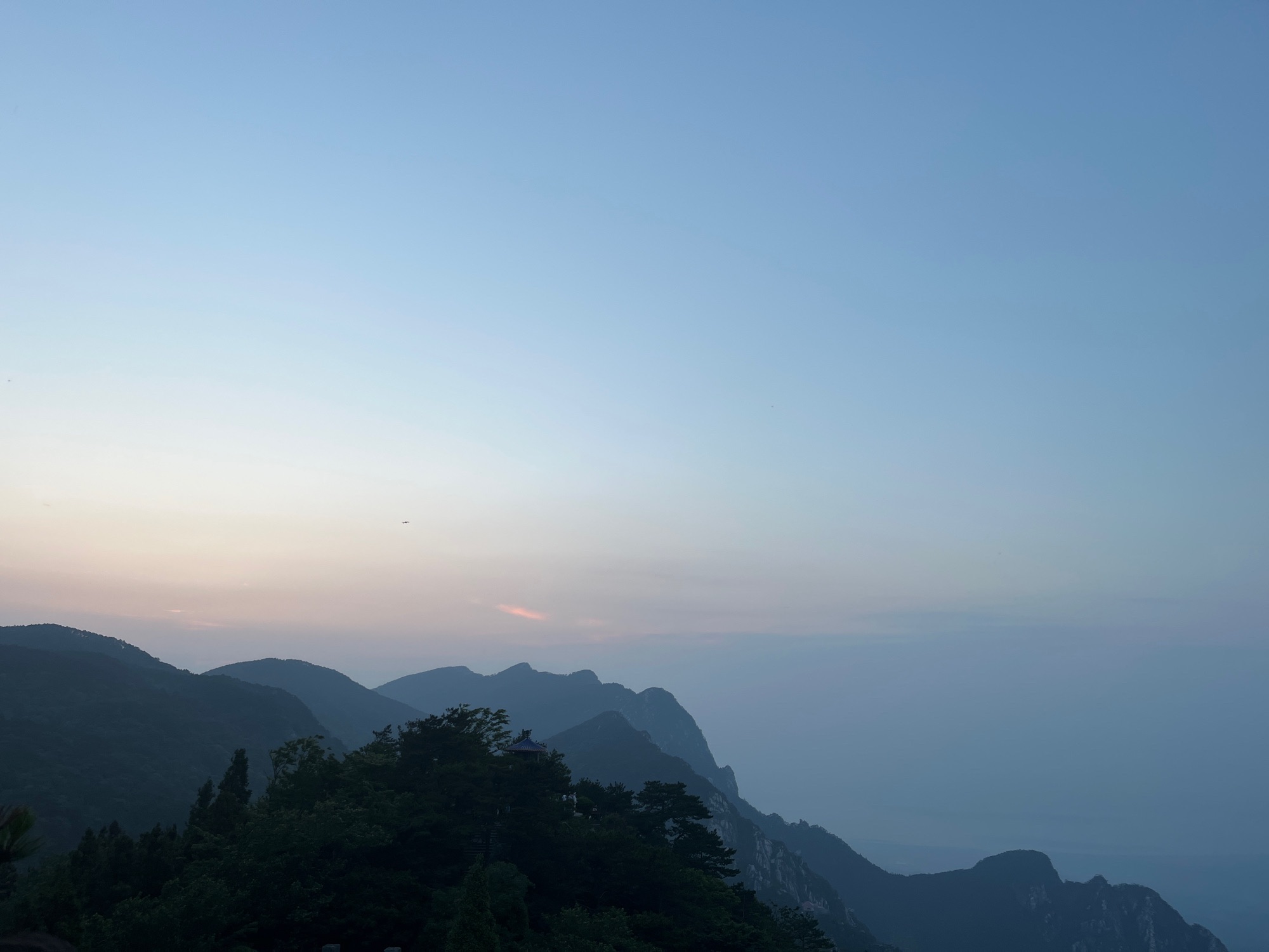 星子庐山天合谷旅游风景区观景台