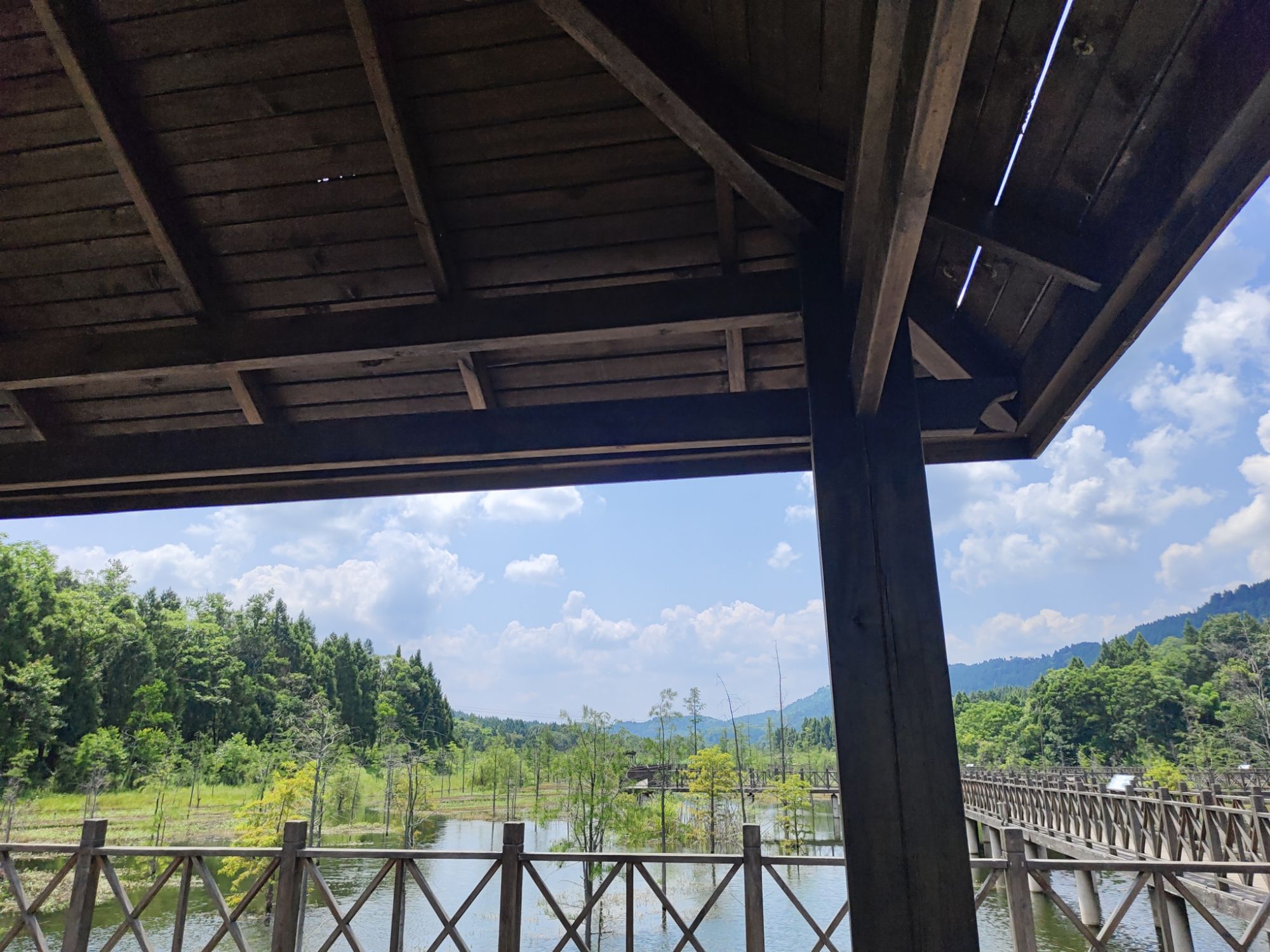 四川营山清水湖国家湿地公园旅行图片 2