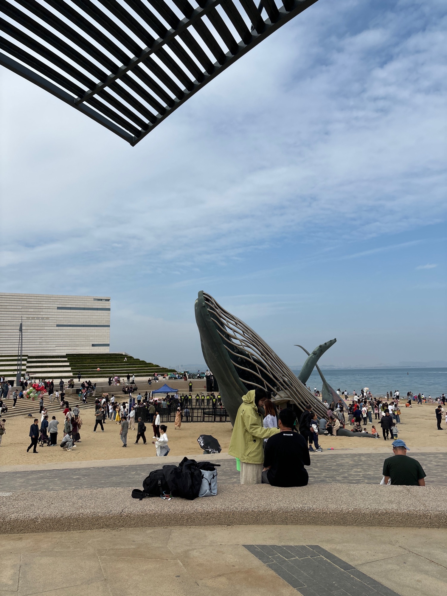 烟台金沙滩海滨公园-观景台