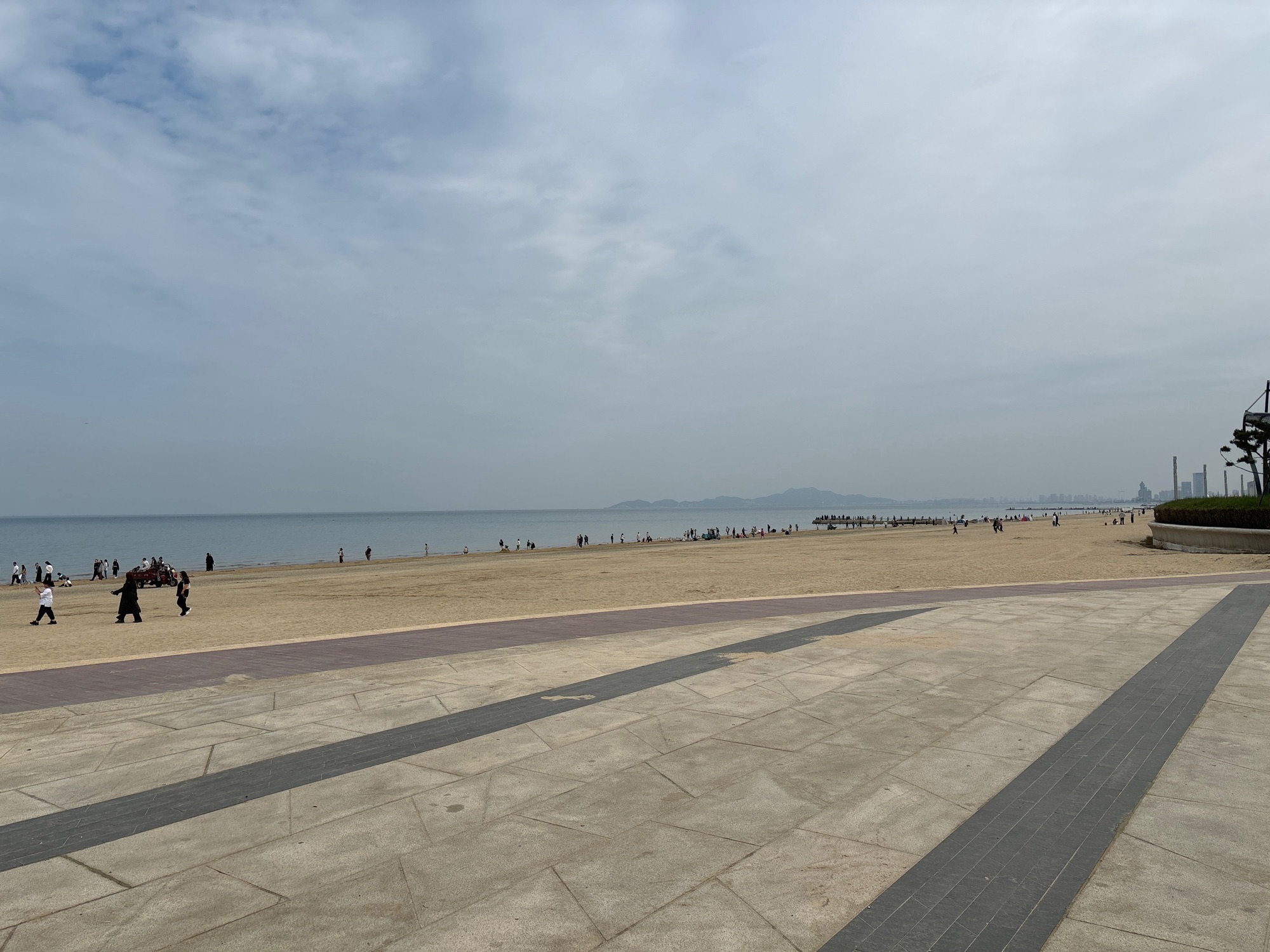烟台金沙滩海滨公园-观景台旅行图片 1
