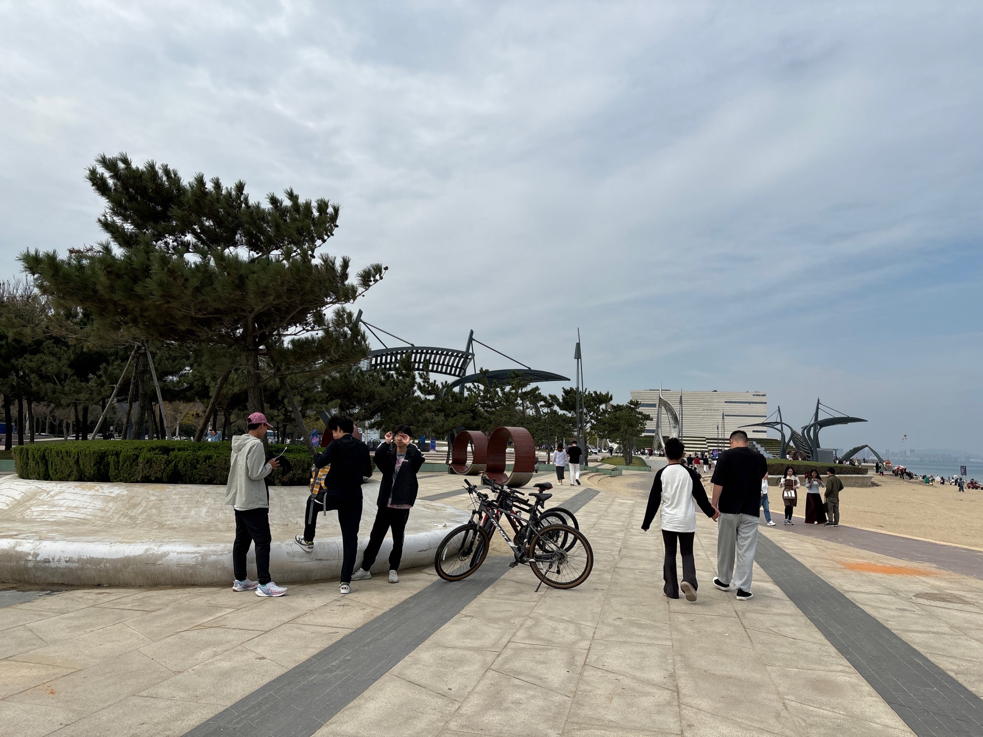 烟台金沙滩海滨公园-观景台旅行图片 3