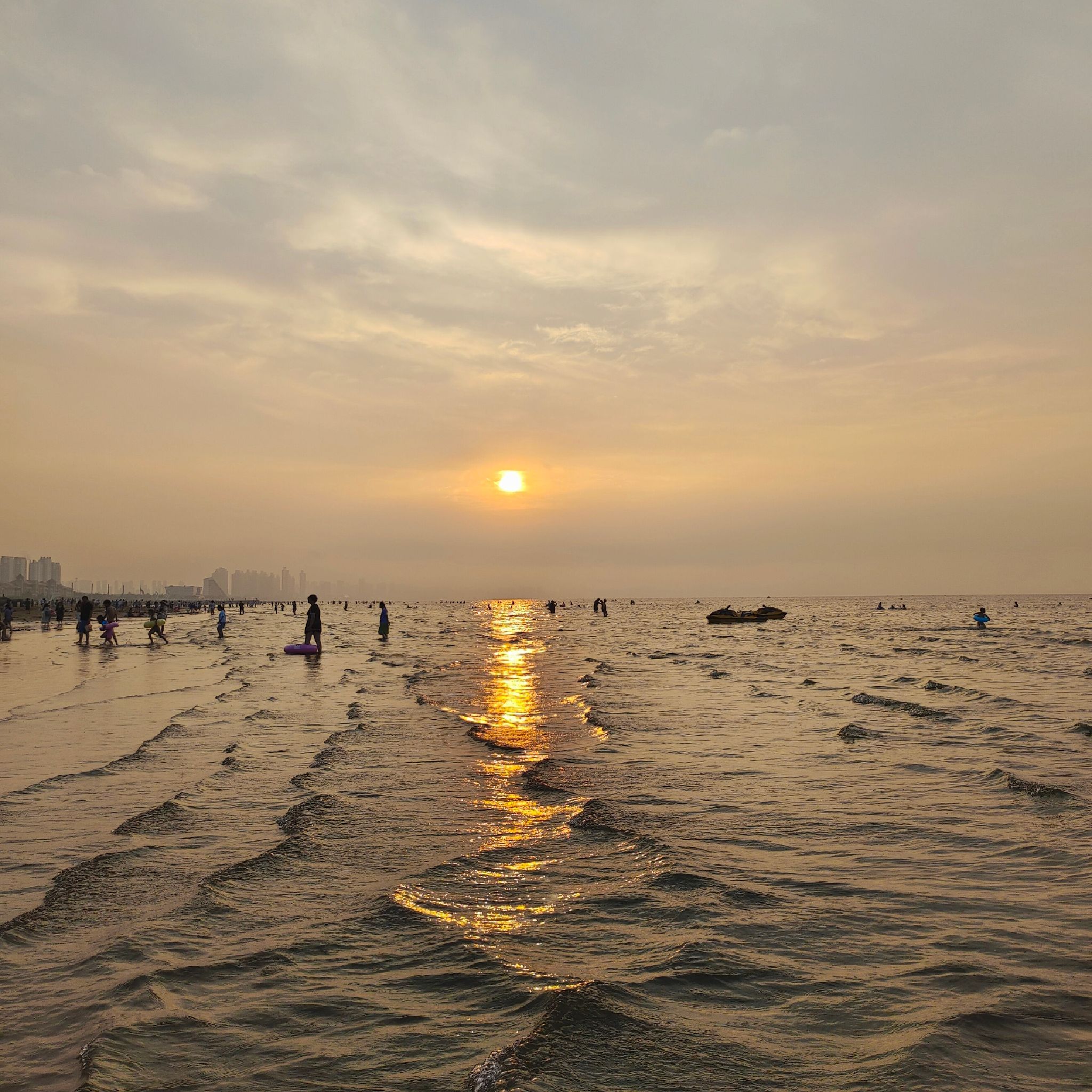 烟台金沙滩海滨公园-观景台