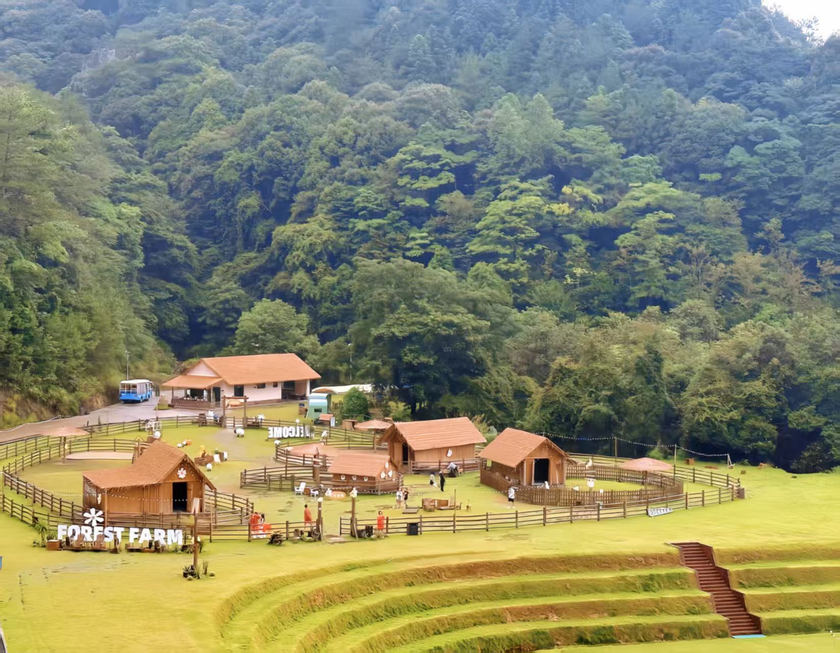 龙岩森林水乡景区旅行图片 2