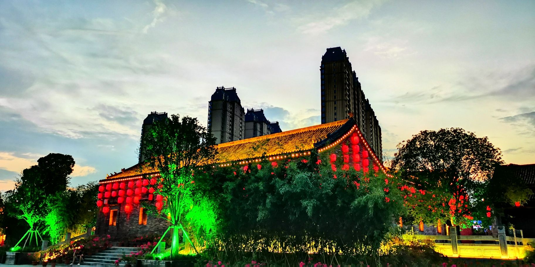 颍上县江心洲滨河公园旅行图片 2