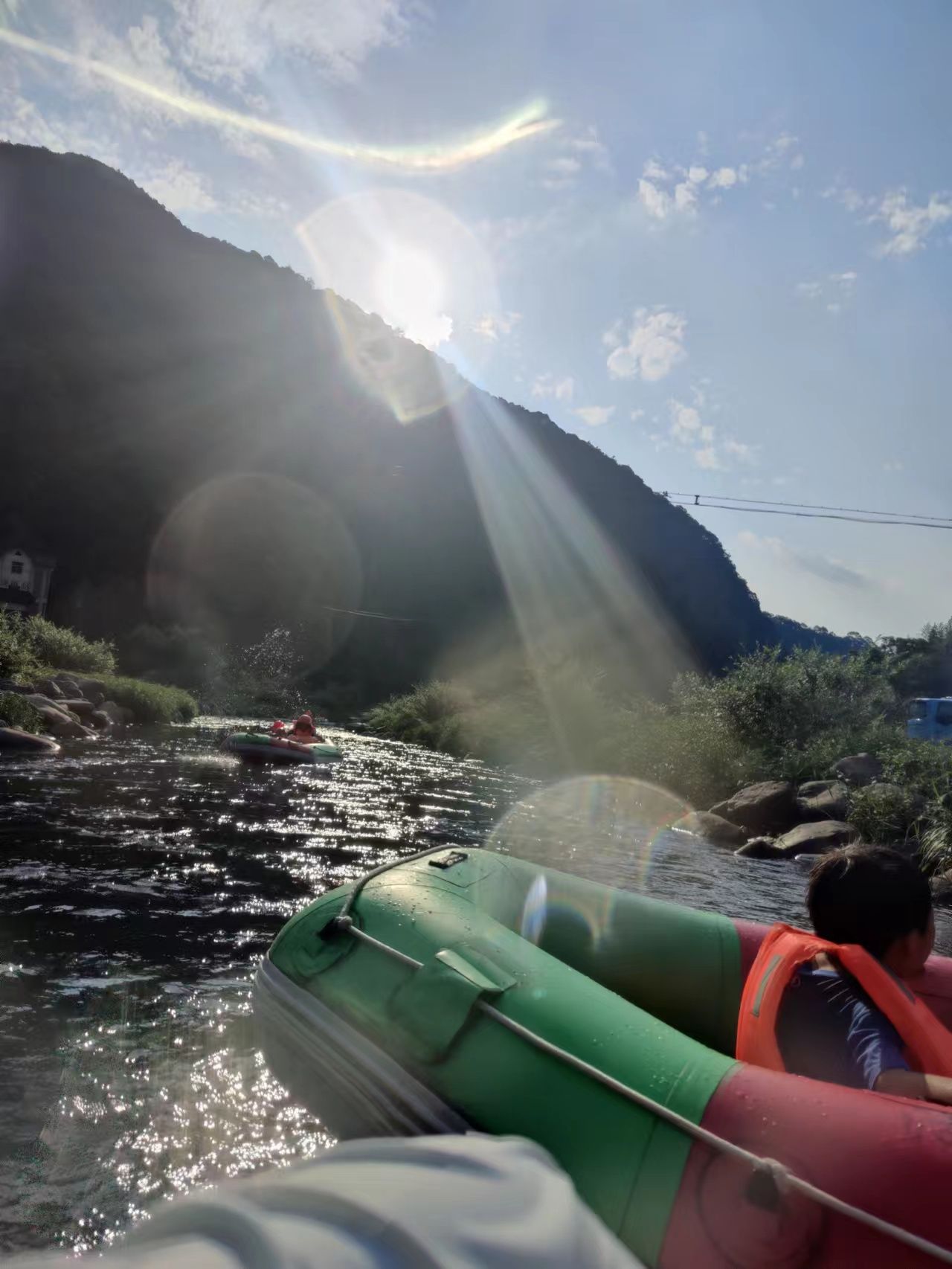 湖源溪漂流旅行图片 1