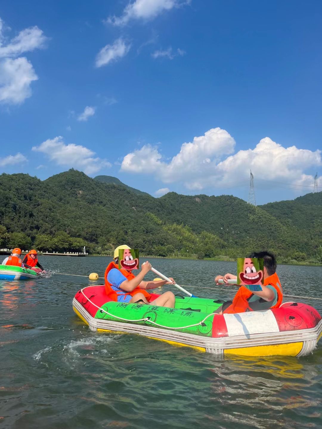 湖源溪漂流旅行图片 2