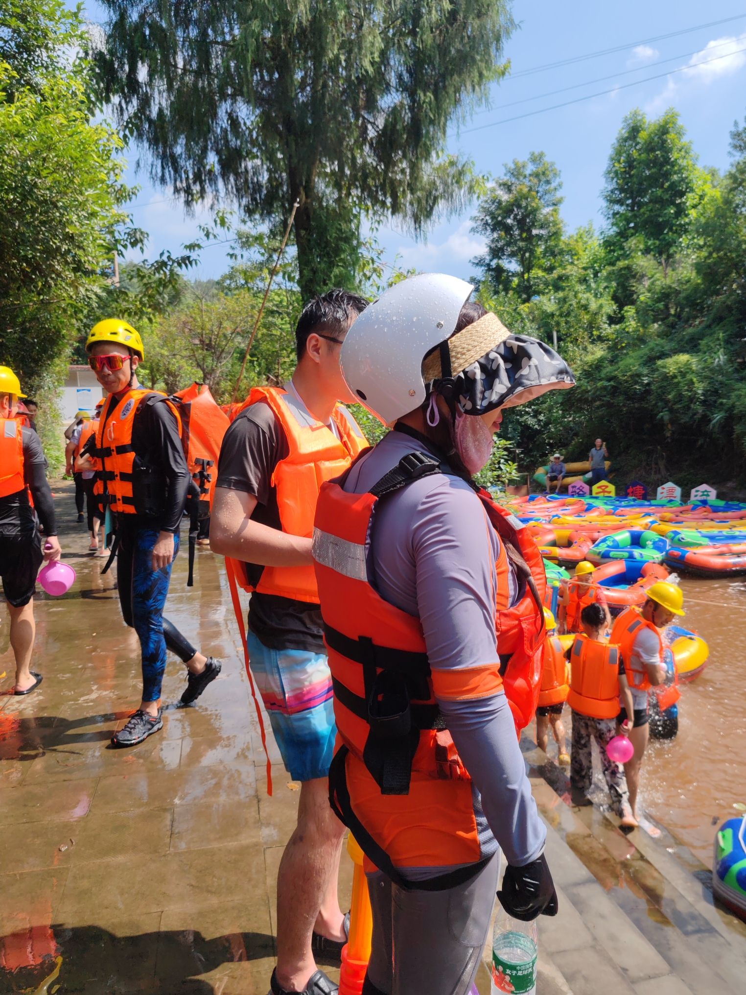 重庆北碚统景飞龙峡漂流旅行图片 2