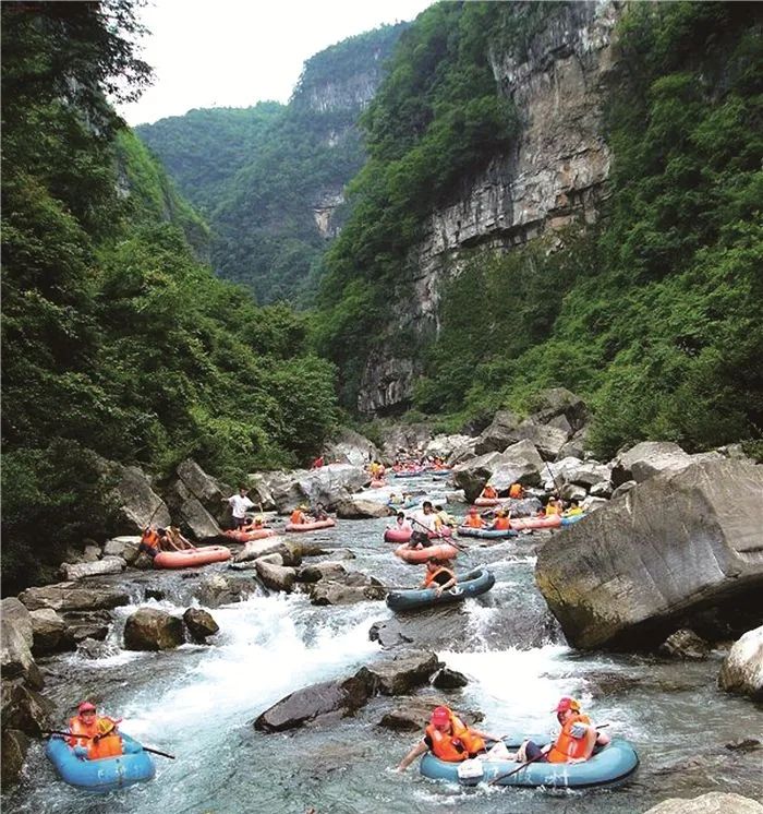 九仙峡漂流景区(暂停开放)旅行图片 3