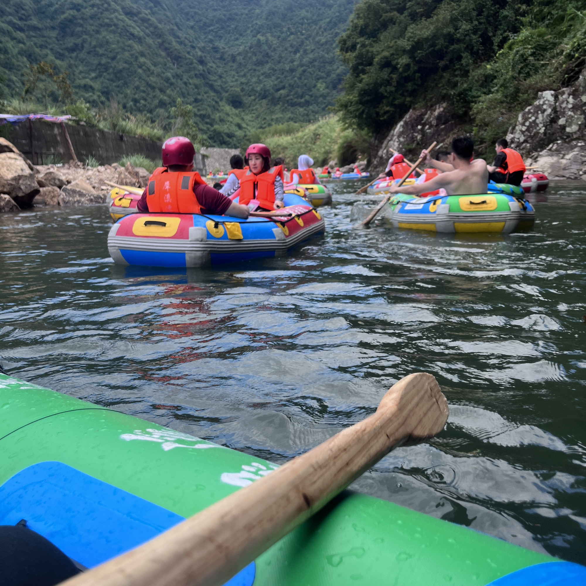 犀溪漂流旅行图片 2