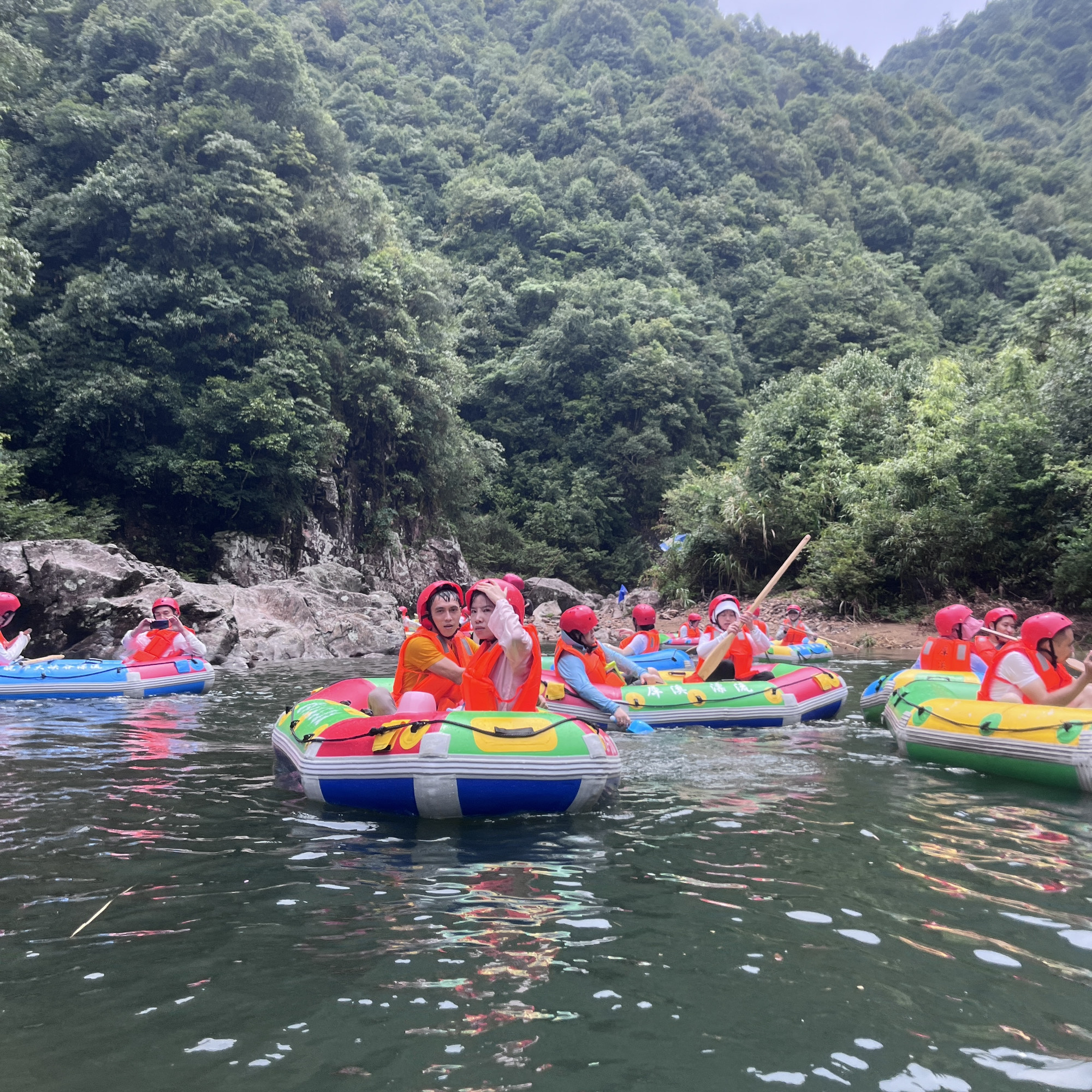 犀溪漂流旅行图片 3