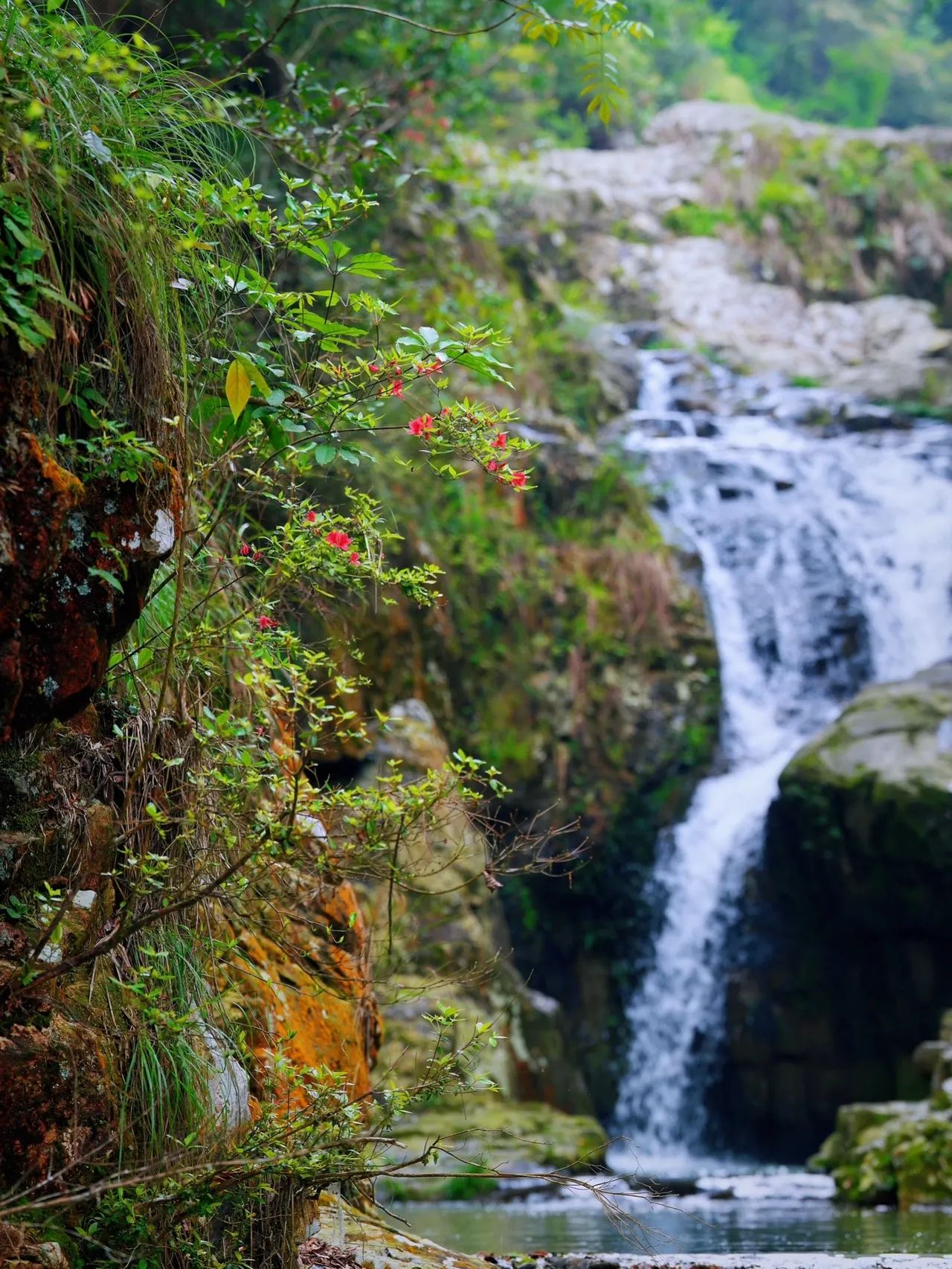 篁岭石门山峡谷