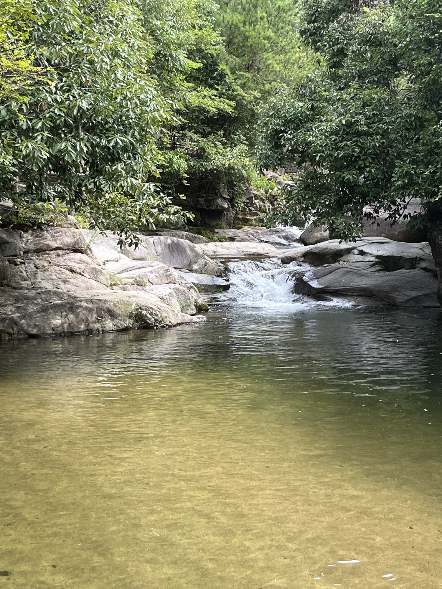篁岭石门山峡谷